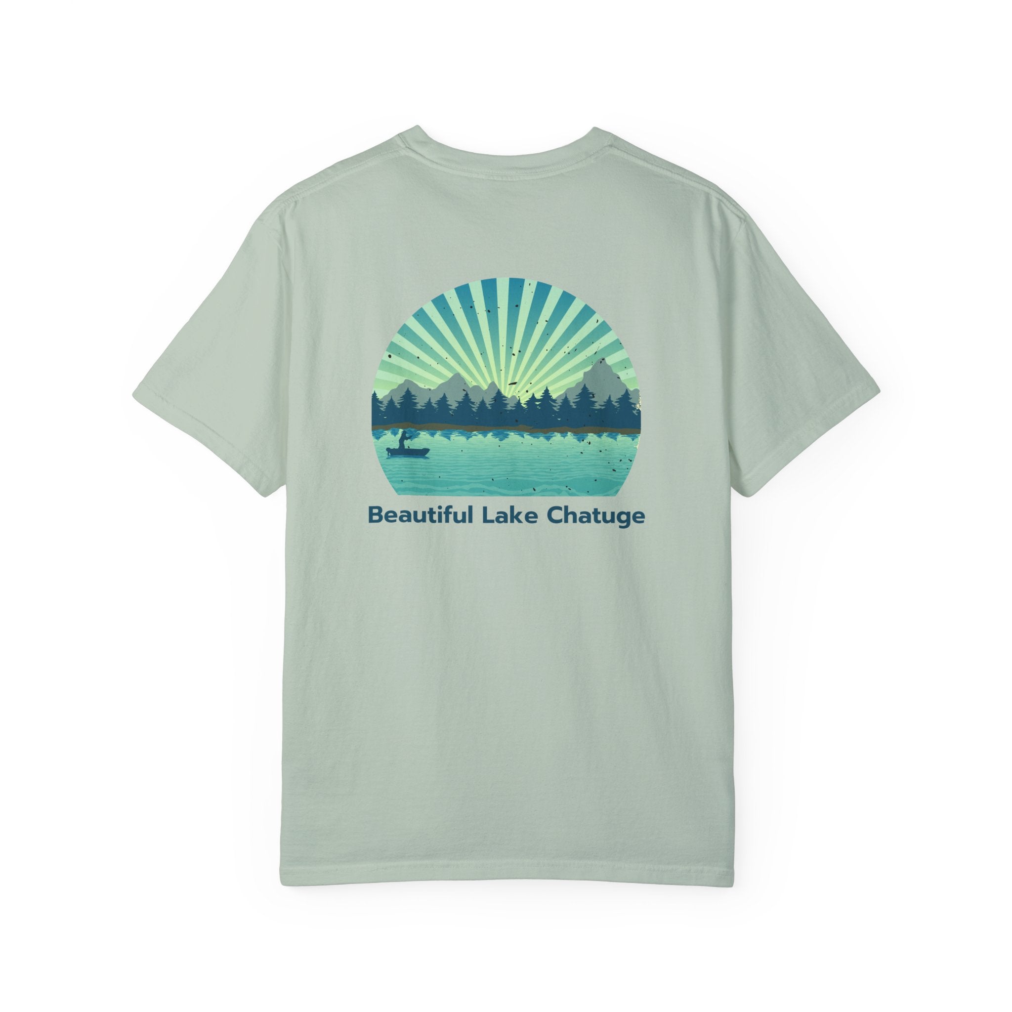 Unisex Adult T-shirt, Lake Chatuge, by 515Gear.com | Hiawassee, GA | Swim, Boat, Fish!