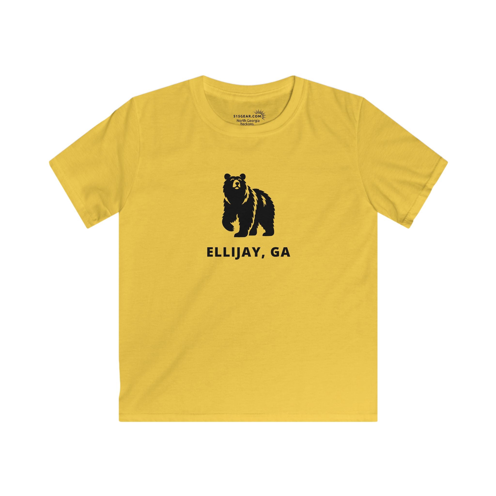 Ellijay, Georgia - Kids' Bear T-Shirt