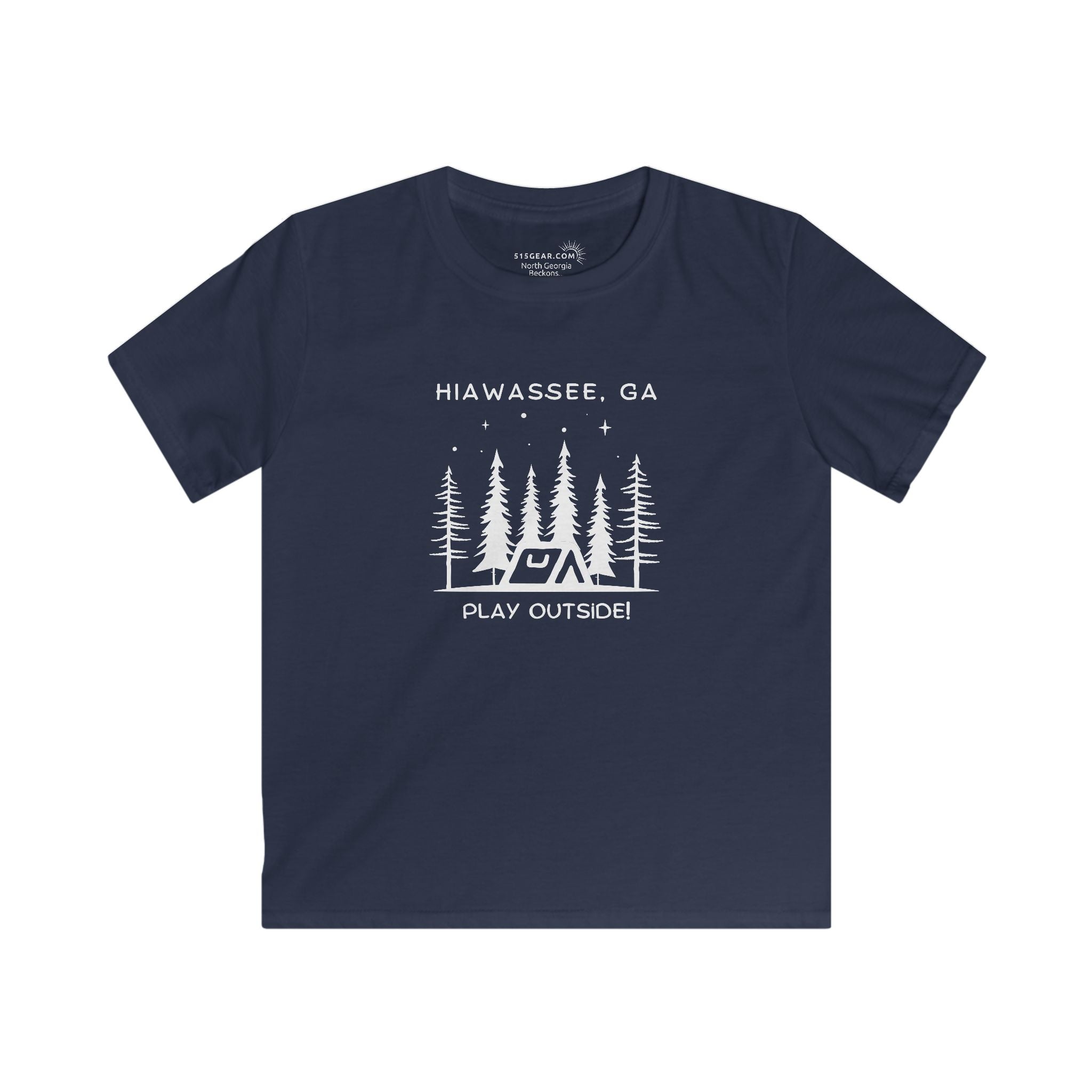 Kid’s T-Shirt, North GA Camping, by 515Gear.com | Hiawassee, GA | Play Outside!