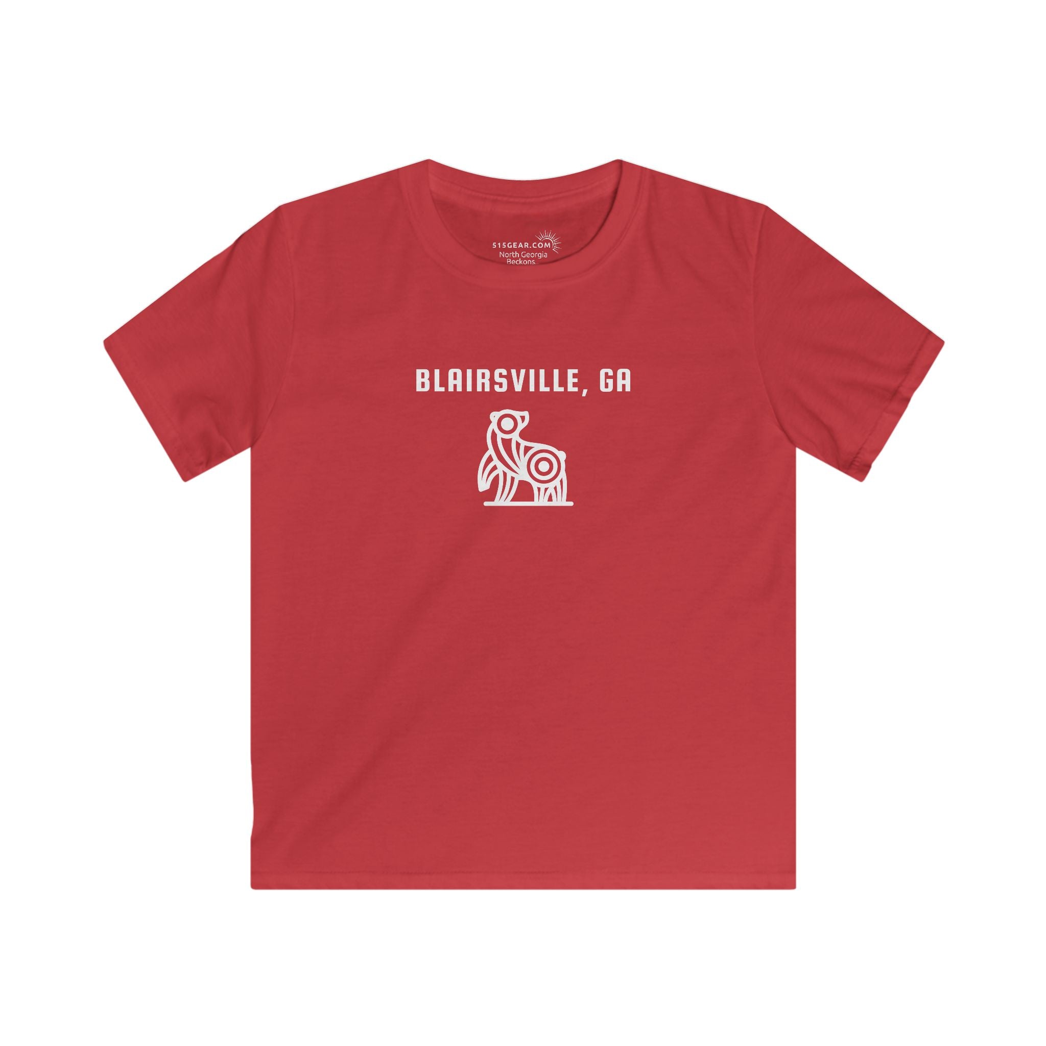 Kid’s T-Shirt, Origami Bear Design, by 515Gear.com | Blairsville, GA | Play Outside!