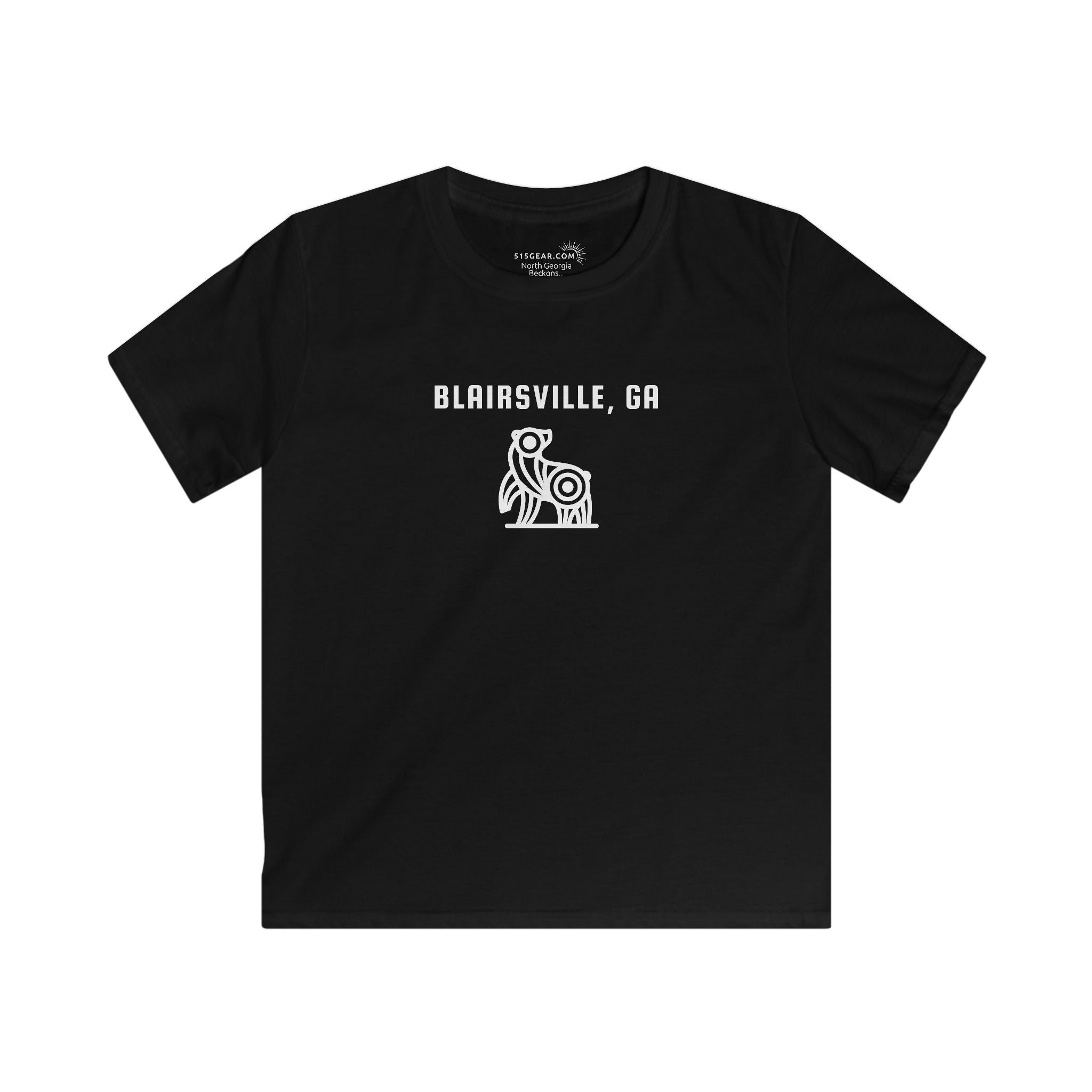 Kid’s T-Shirt, Origami Bear Design, by 515Gear.com | Blairsville, GA | Play Outside!