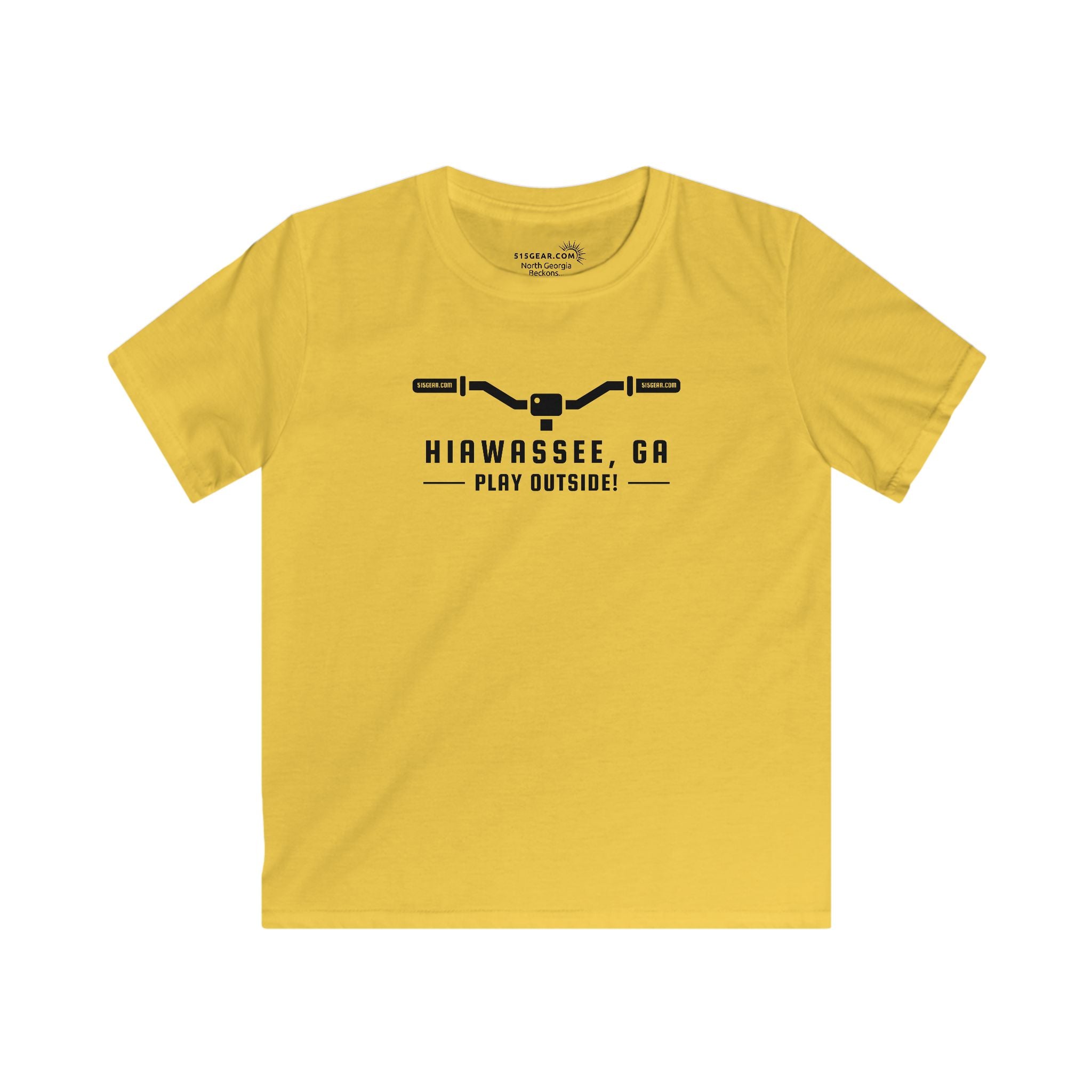 Kid’s T-Shirt, North GA biking, by 515Gear.com | Hiawassee, GA | Play Outside!
