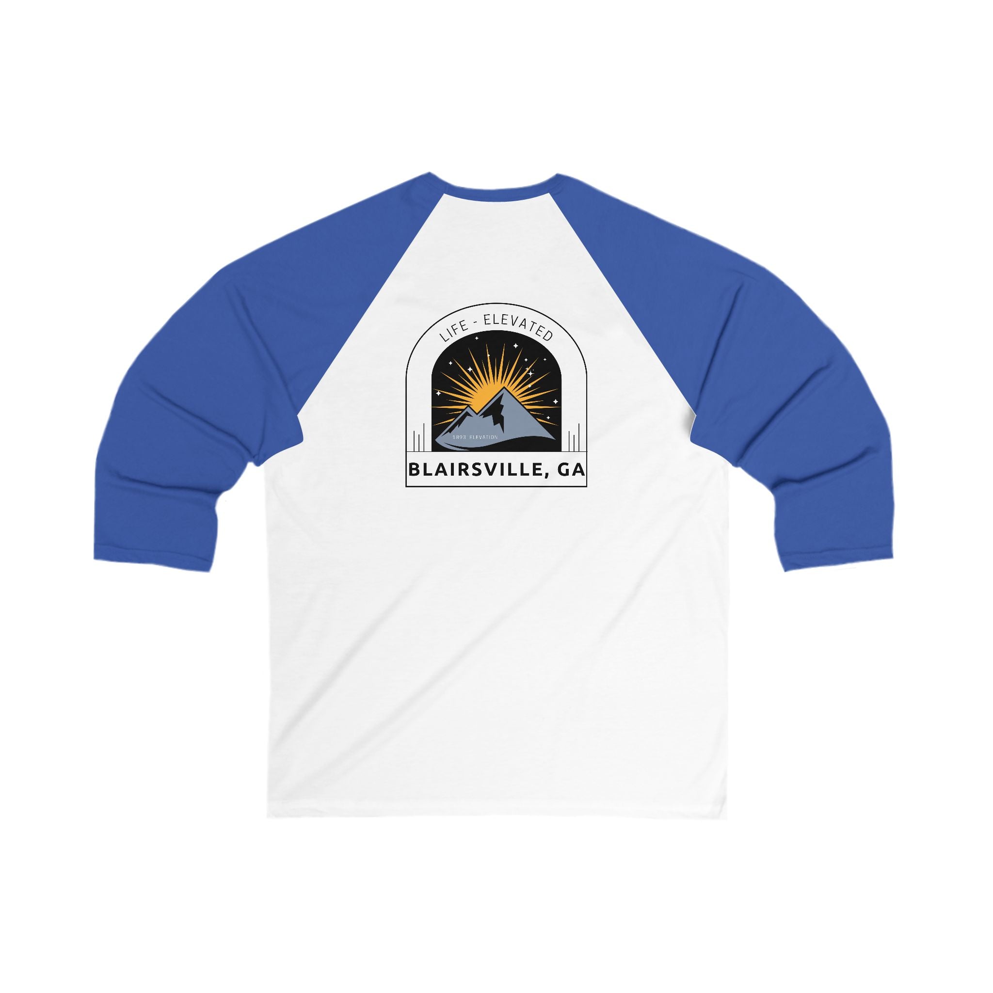 3/4 sleeve T-shirts, 30512 logo by 515Gear.com | Blairsville, GA | There's no crying in baseball!