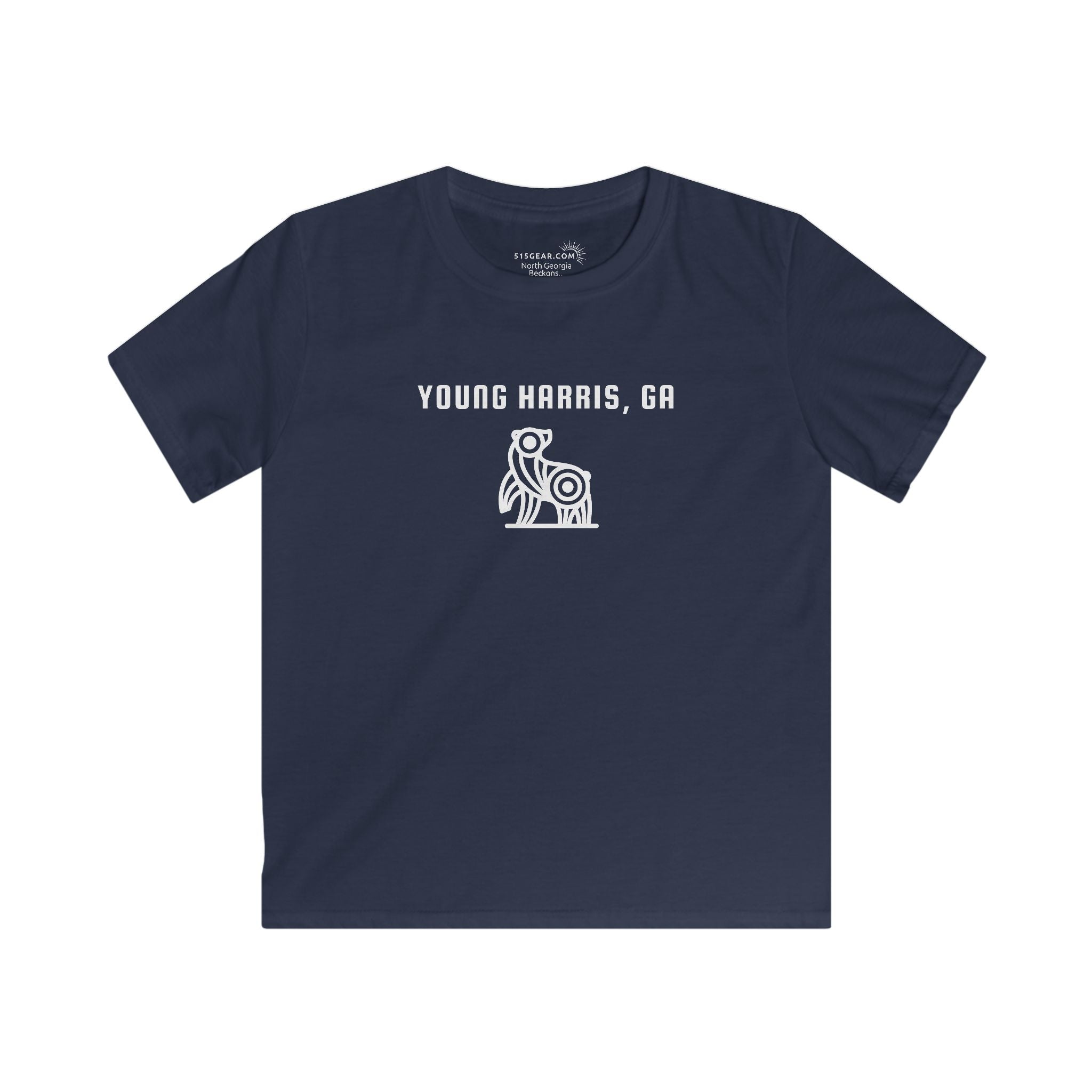 Kid’s T-Shirt, Origami Bear Design, by 515Gear.com | Young Harris, GA | Play Outside!
