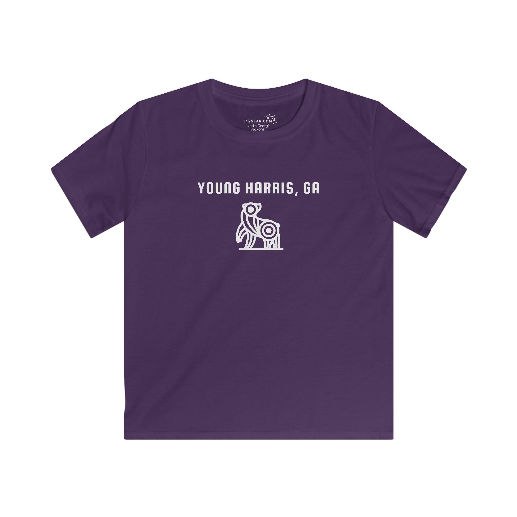 Kid’s T-Shirt, Origami Bear Design, by 515Gear.com | Young Harris, GA | Play Outside!
