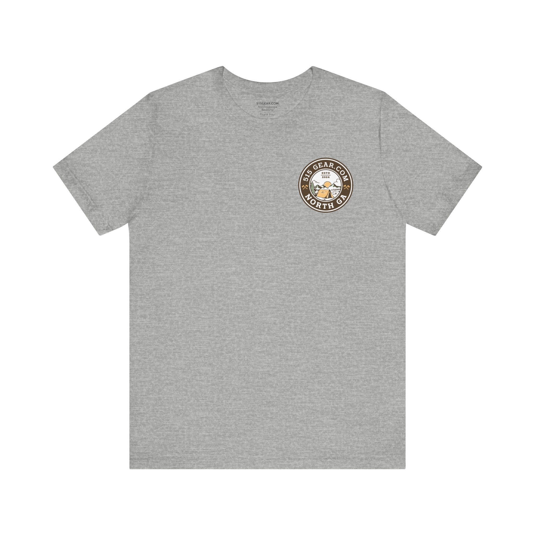 Unisex Adult T-shirt, Camping by 515Gear.com | Jasper, GA | Camp More Worry Less!
