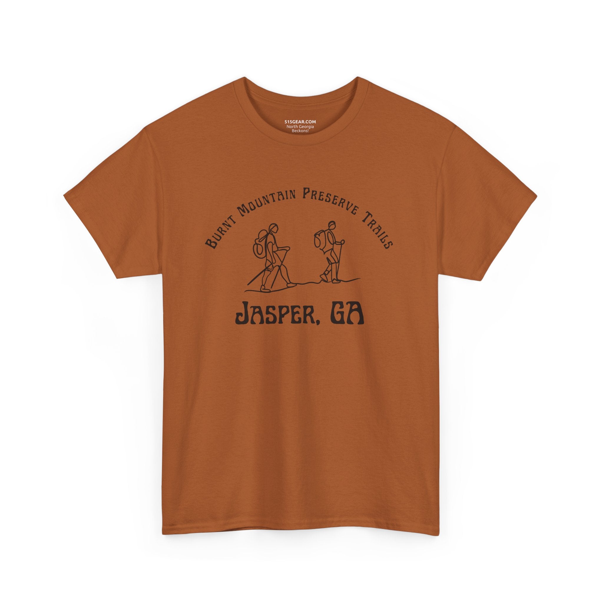 unisex adult T-shirt, Brunt Mountain Preserve, by 515Gear.com | Jasper, GA | Take to the Trails!