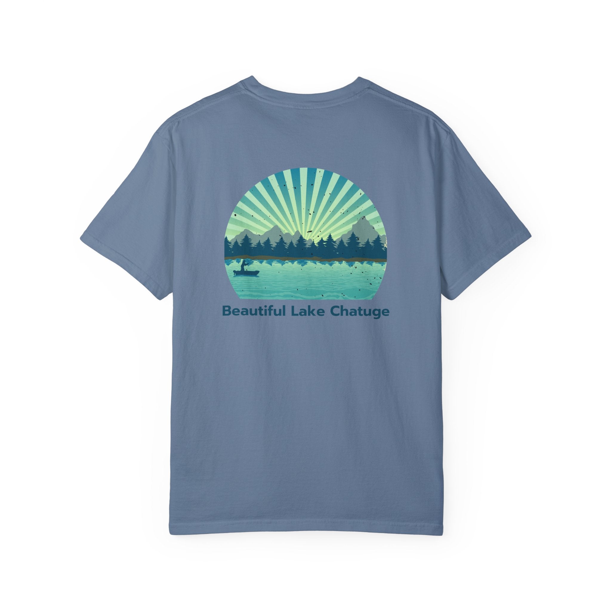 Unisex Adult T-shirt, Lake Chatuge, by 515Gear.com | Hiawassee, GA | Swim, Boat, Fish!