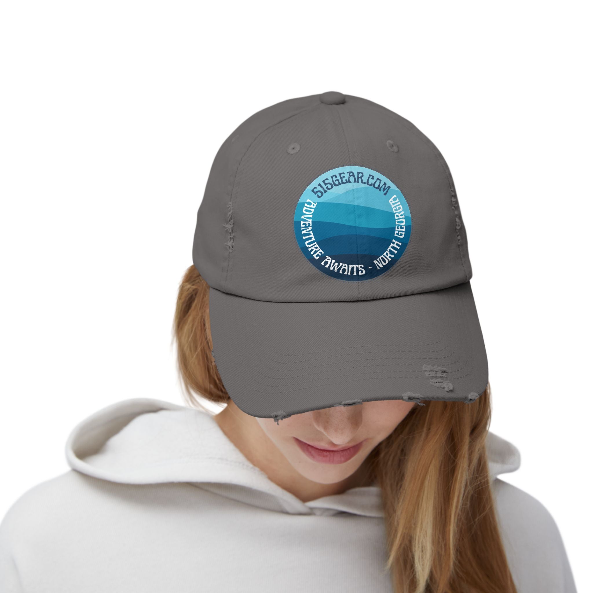 Baseball cap, 515 Gear Adventure Awaits Logo | by 515Gear.com | Top it off!