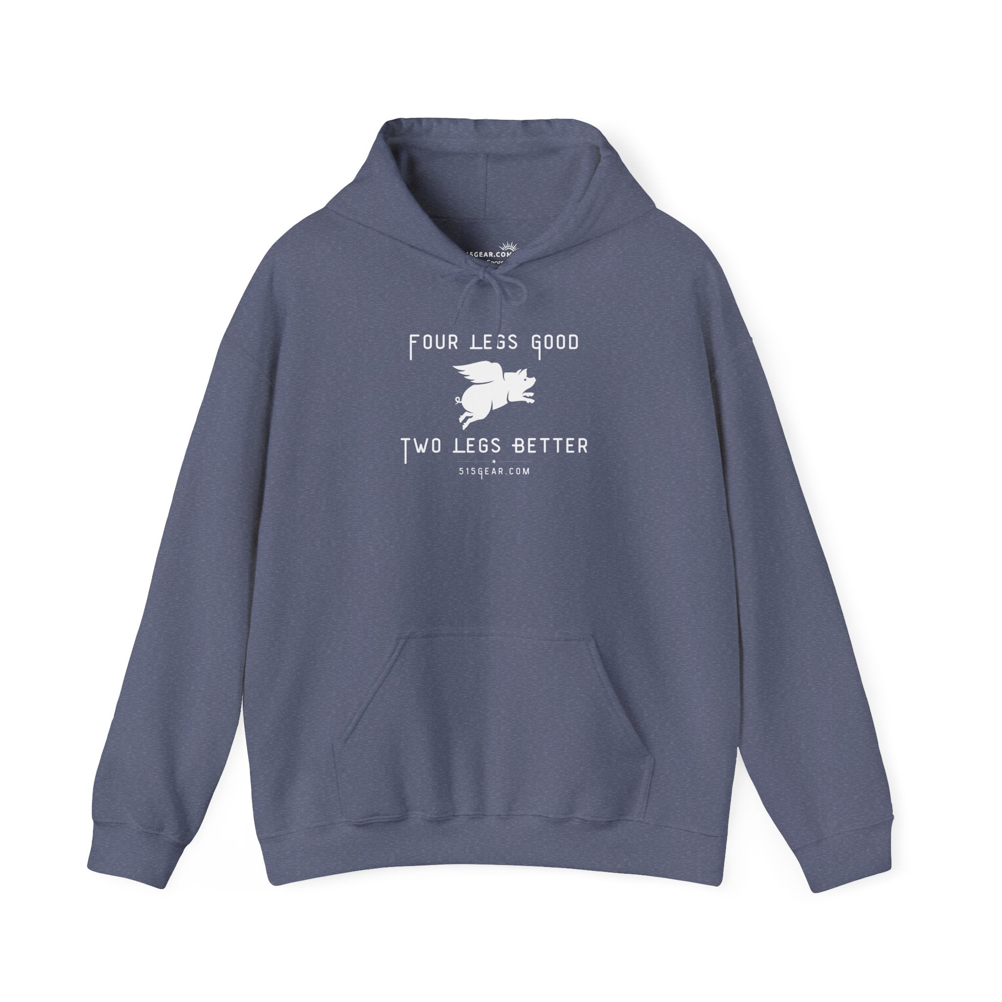 unisex adult hoodie, satirical reference for “Orwellian” lovers | 515Gear.com | anyone love Animal Farm?