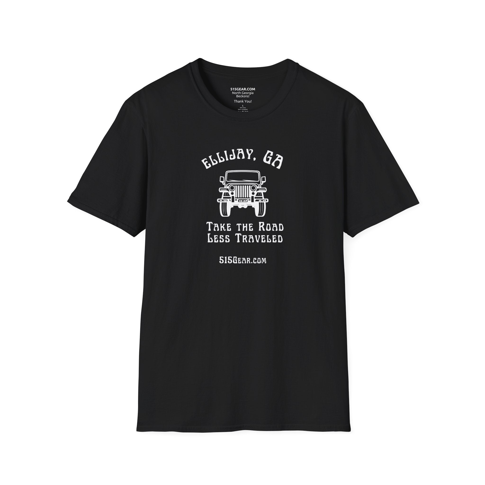 Ellijay, Take The Road Less Traveled - Off Roading Tee