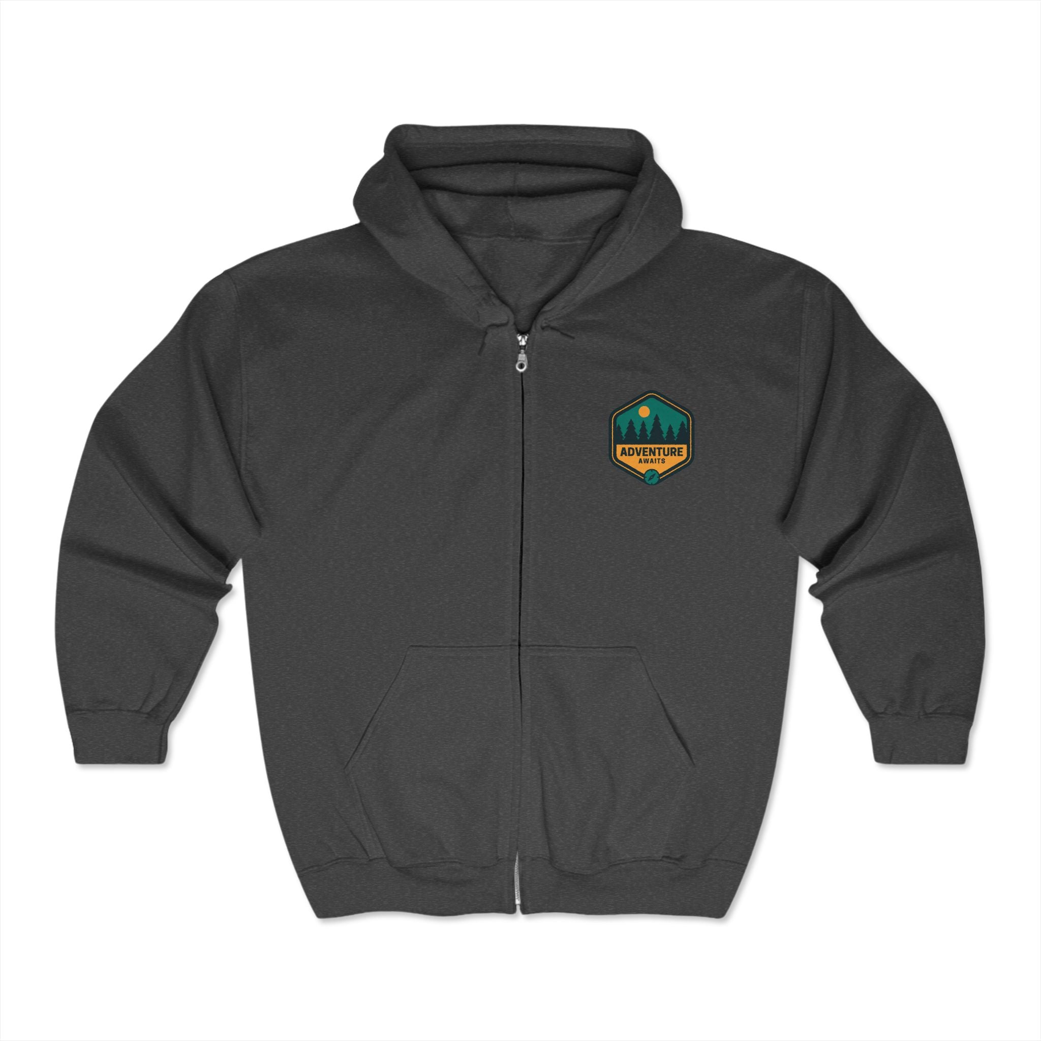 Adult Sweatshirt, 30513 Adventure Awaits |515Gear.com | Perfect for a brisk North GA day!