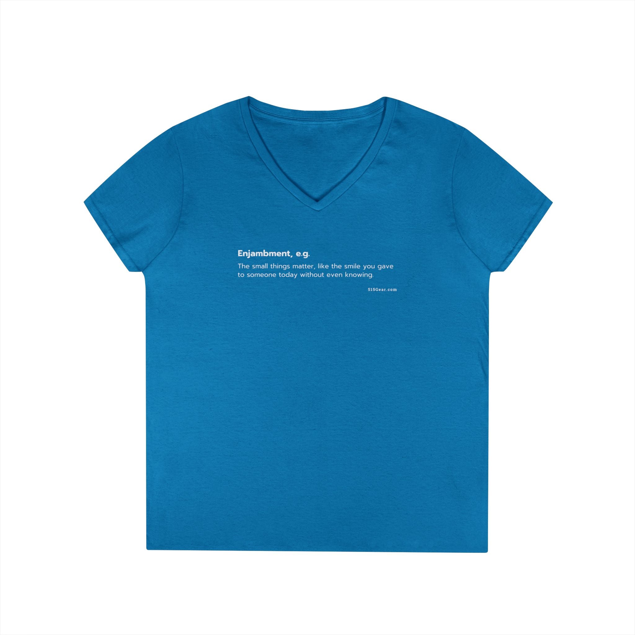 women's t-shirt, word play | 515Gear.com | the small things matter