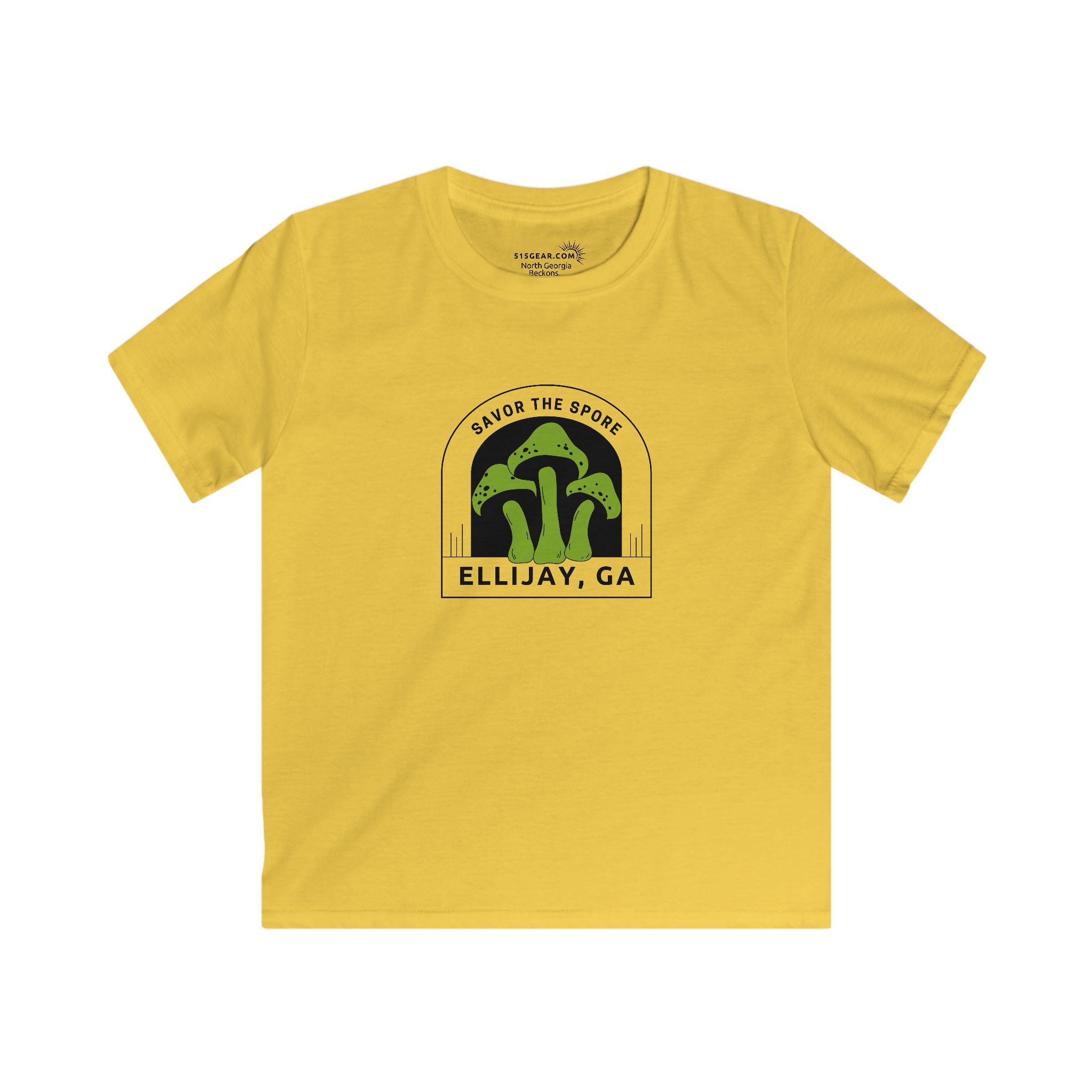 Kid’s T-Shirt, Savor the Spore by 515Gear.com | Ellijay, GA | Have good morels!