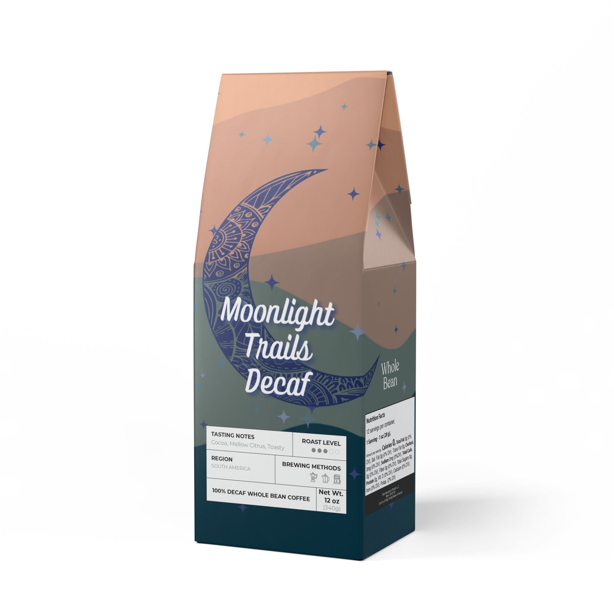 Moonlight Trails Decaf - 12 oz - Medium Roast