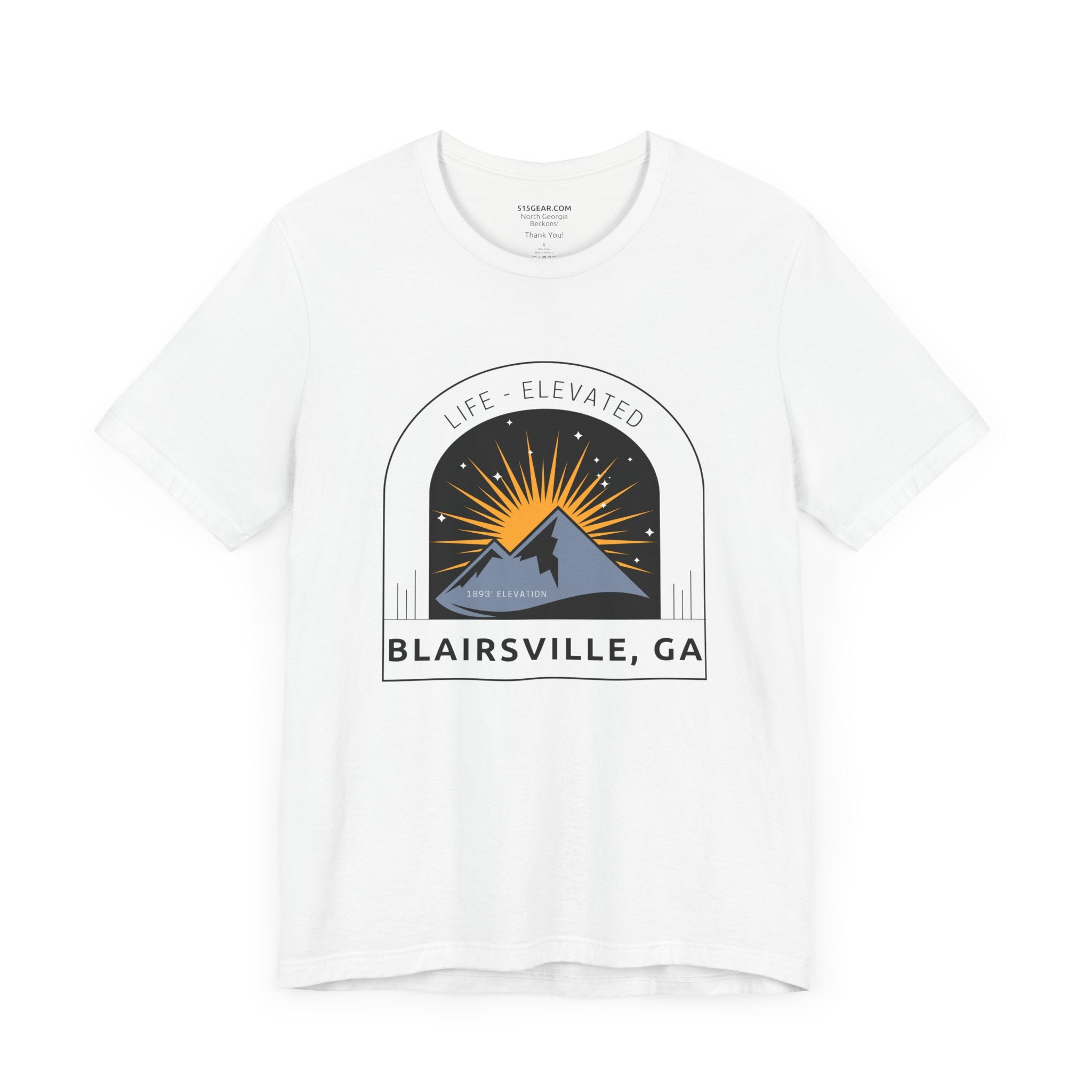 Unisex Adult T-shirt, by 515Gear.com | Blairsville, GA | Life Elevated!
