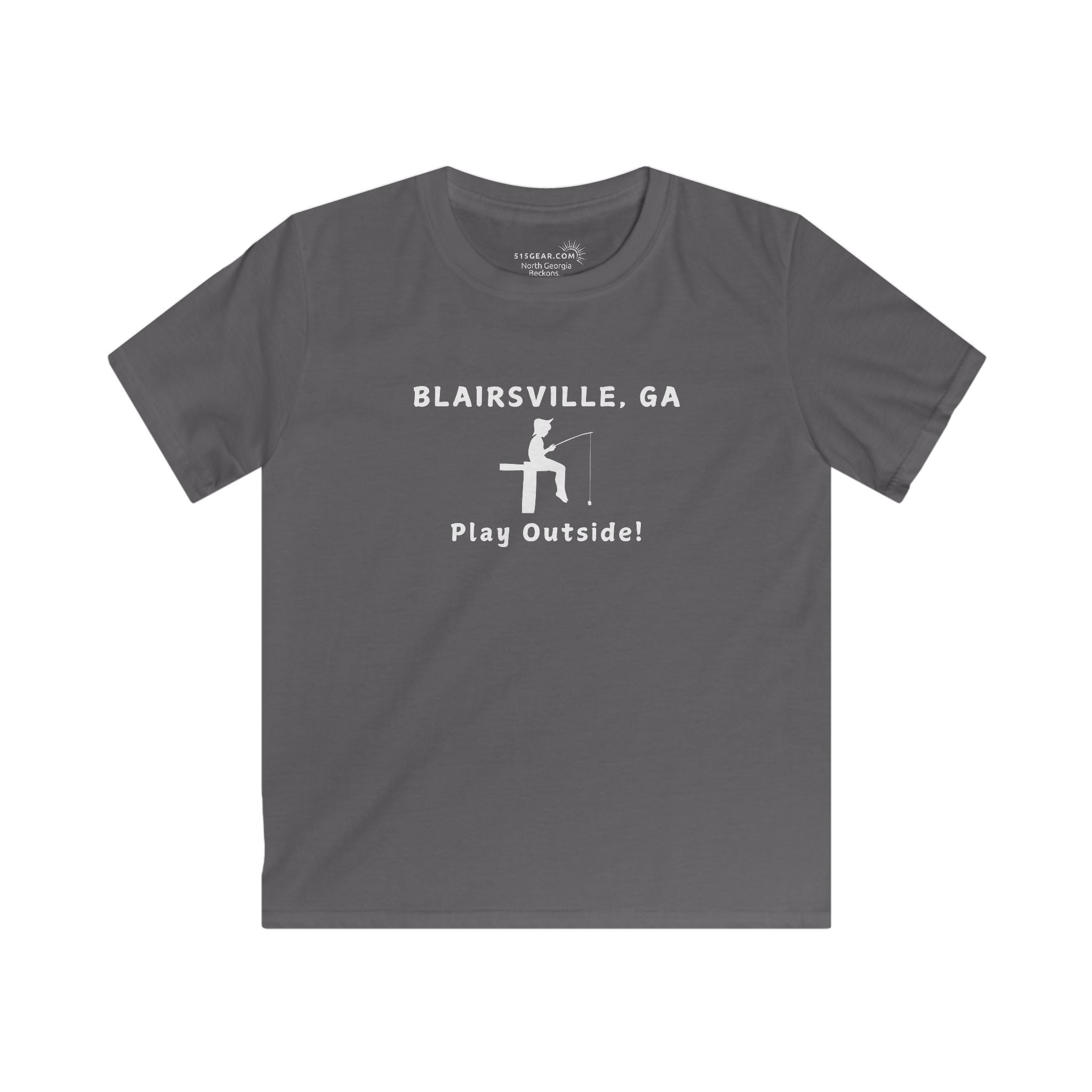 Kid’s T-Shirt, North GA Fishing Adventure by 515Gear.com | Blairsville, GA | Play Outside!