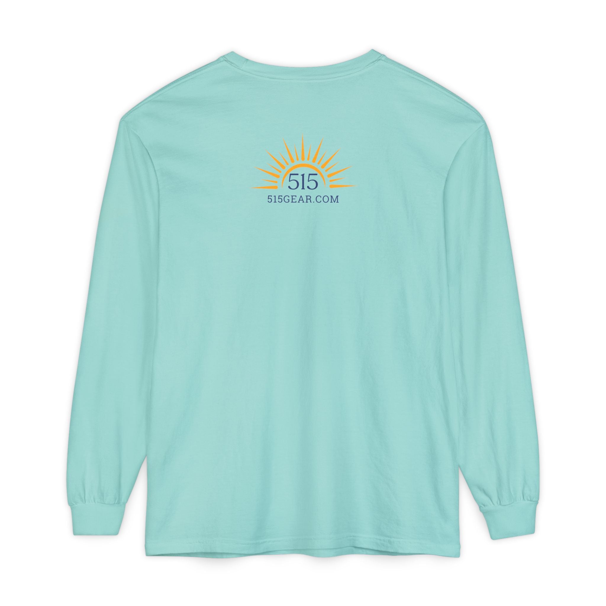 Unisex Adult Long Sleeve T-shirt, Camping Adventure Design, by 515Gear.com | Ellijay, GA | Camping Hair, Don't Care!