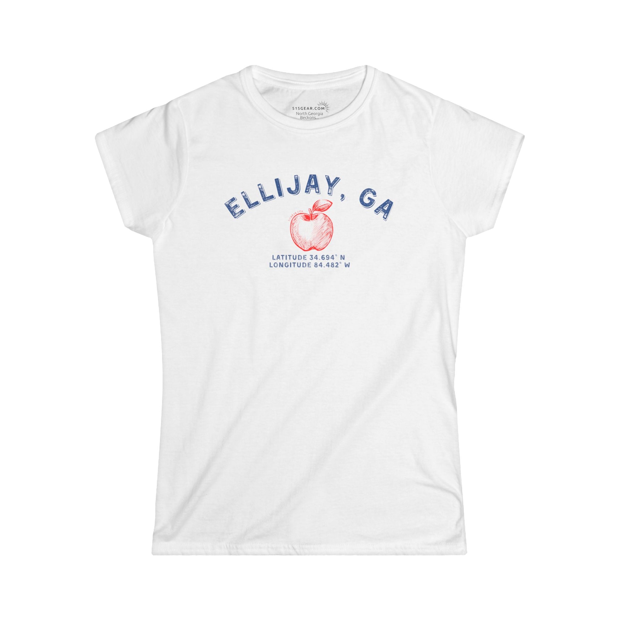 Women’s Softstyle "Ellijay Apple" Tee