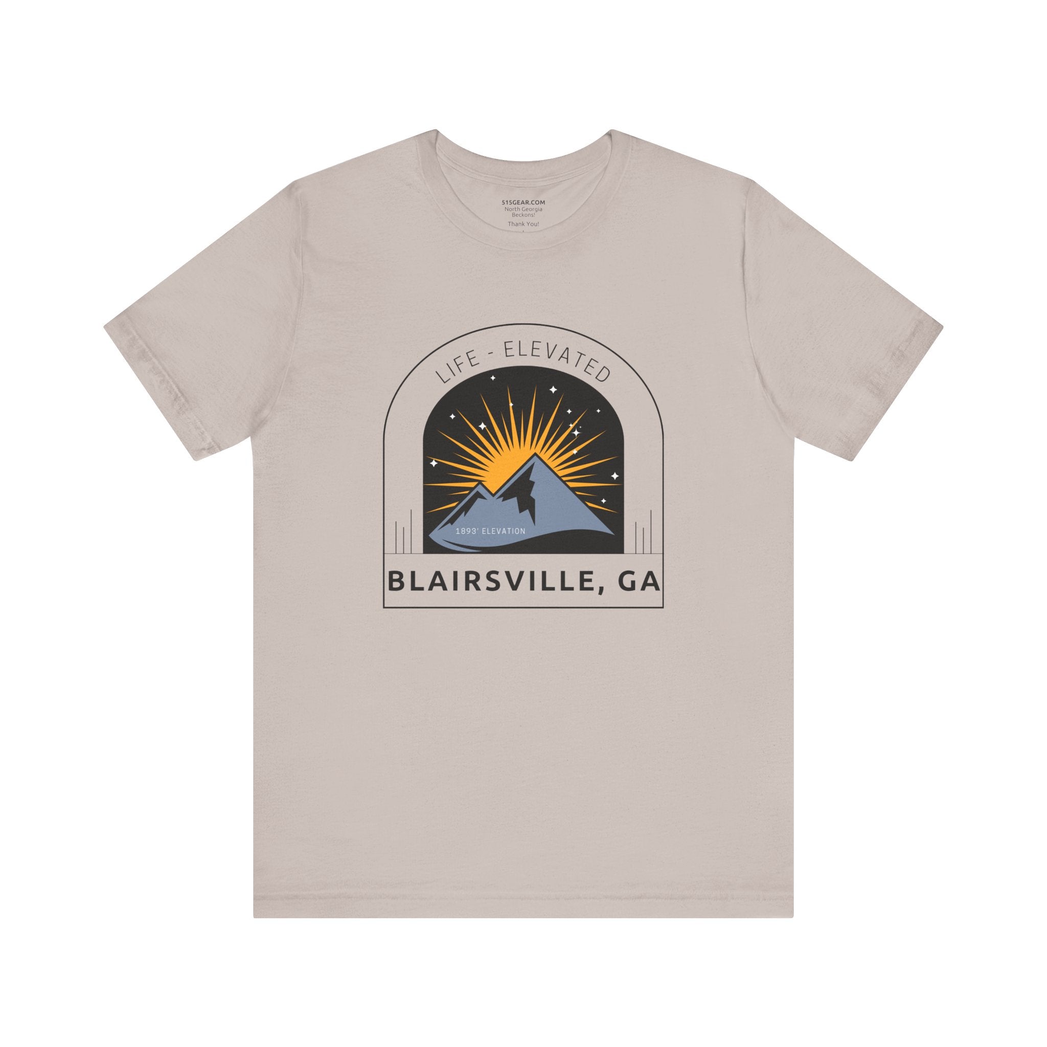 Unisex Adult T-shirt, by 515Gear.com | Blairsville, GA | Life Elevated!
