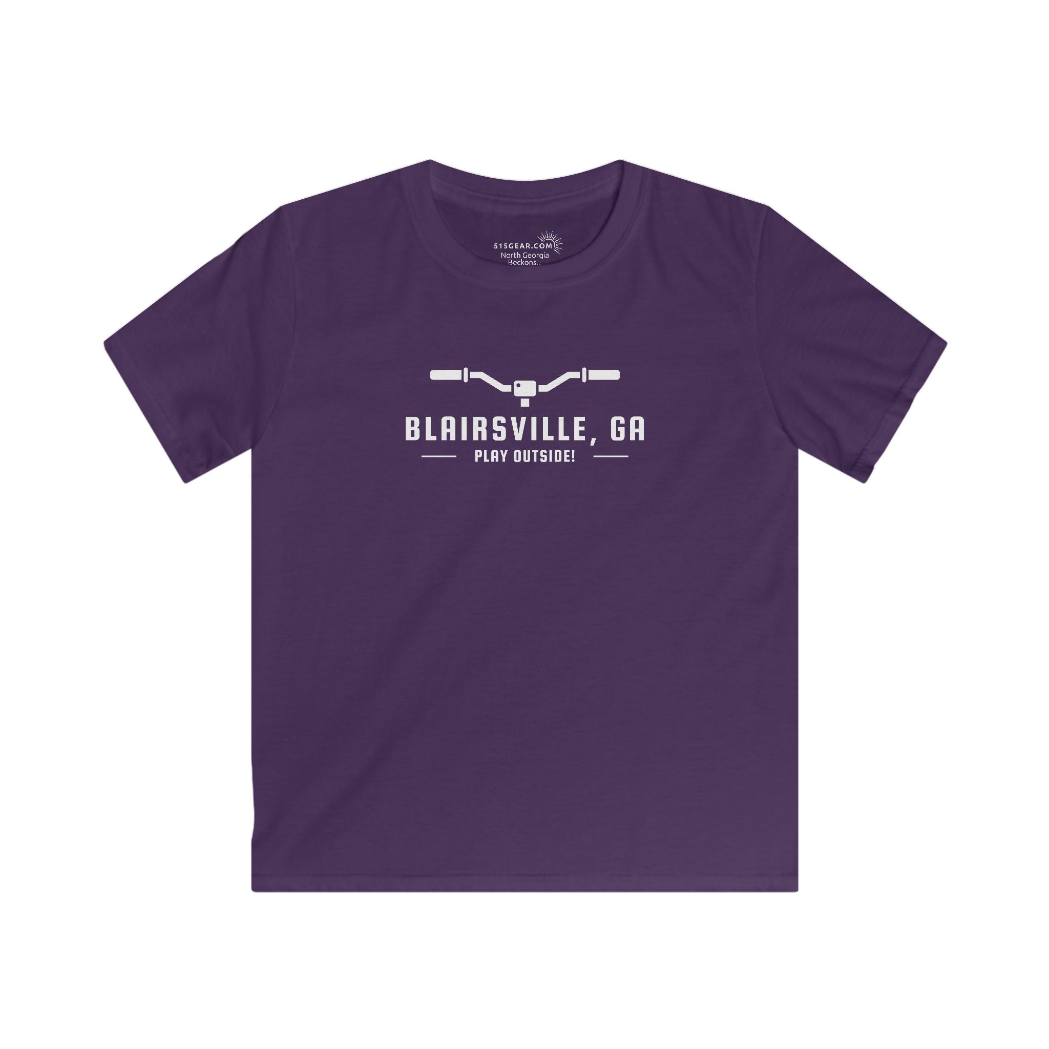 Kid’s T-Shirt, North GA biking, by 515Gear.com | Blairsville, GA | Play Outside!