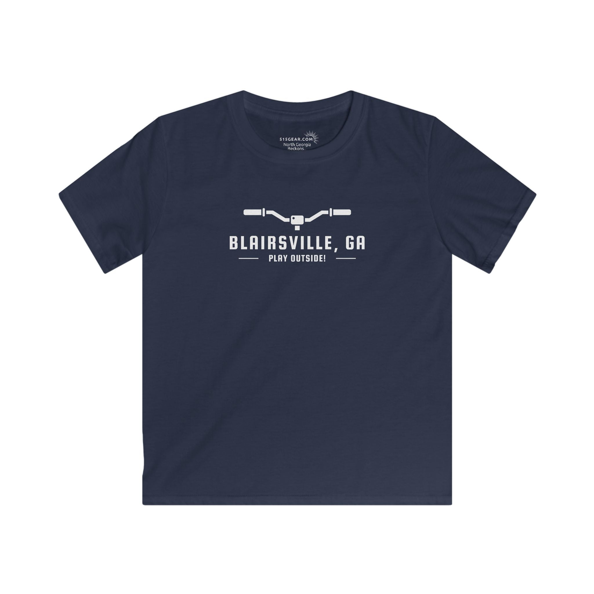 Kid’s T-Shirt, North GA biking, by 515Gear.com | Blairsville, GA | Play Outside!