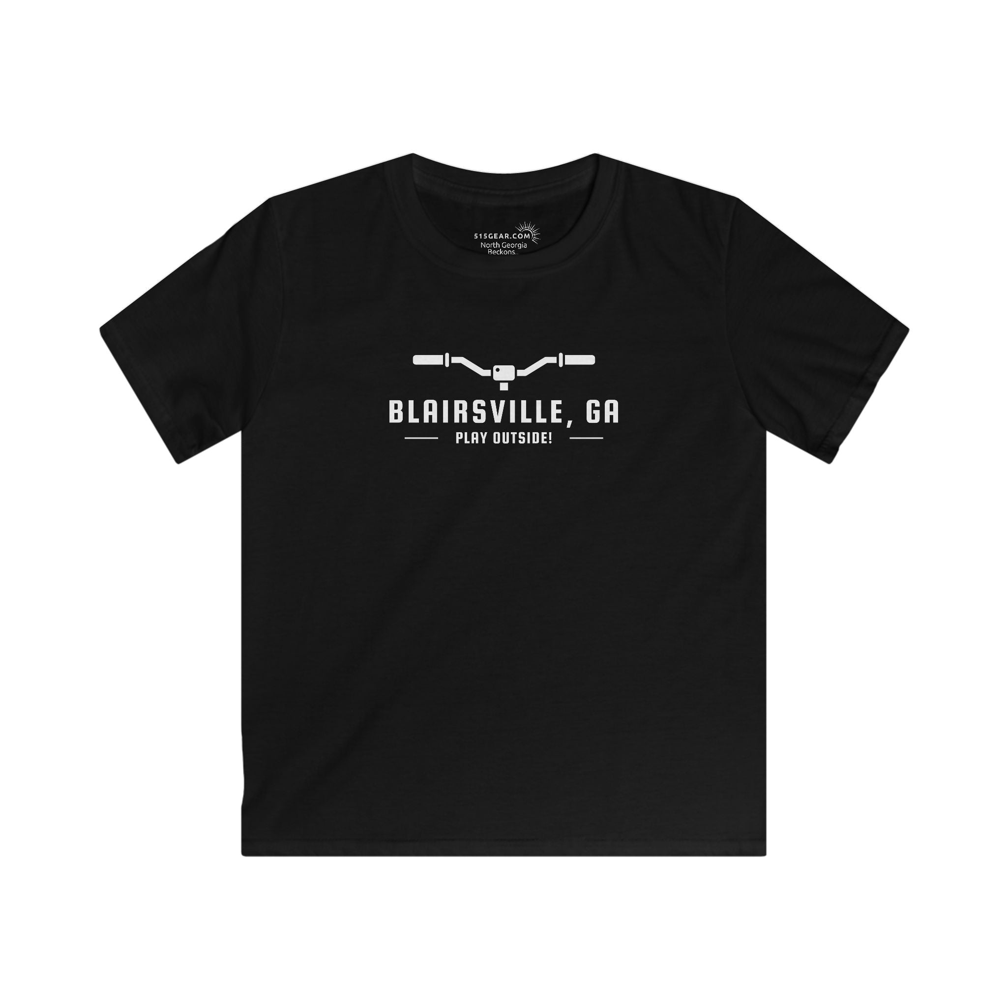 Kid’s T-Shirt, North GA biking, by 515Gear.com | Blairsville, GA | Play Outside!