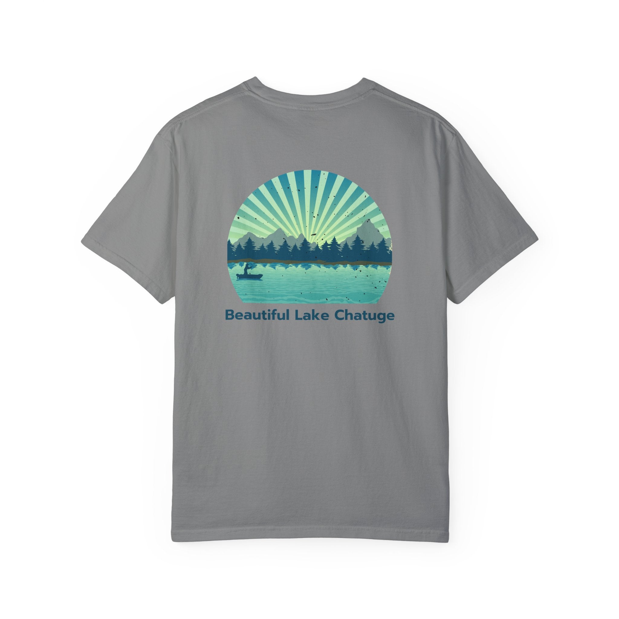 Unisex Adult T-shirt, Lake Chatuge, by 515Gear.com | Hiawassee, GA | Swim, Boat, Fish!