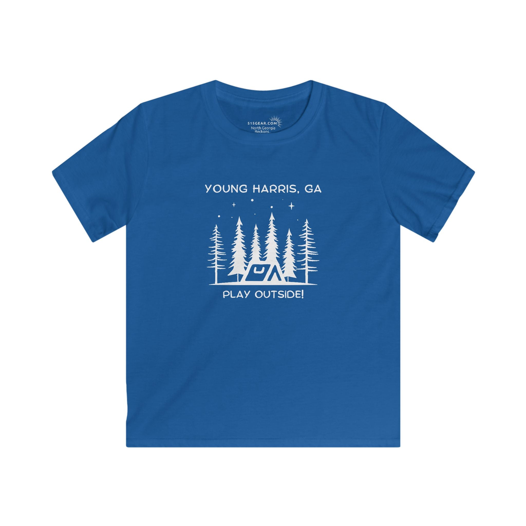 Kid’s T-Shirt, North GA Camping, by 515Gear.com | Young Harris, GA | Play Outside!