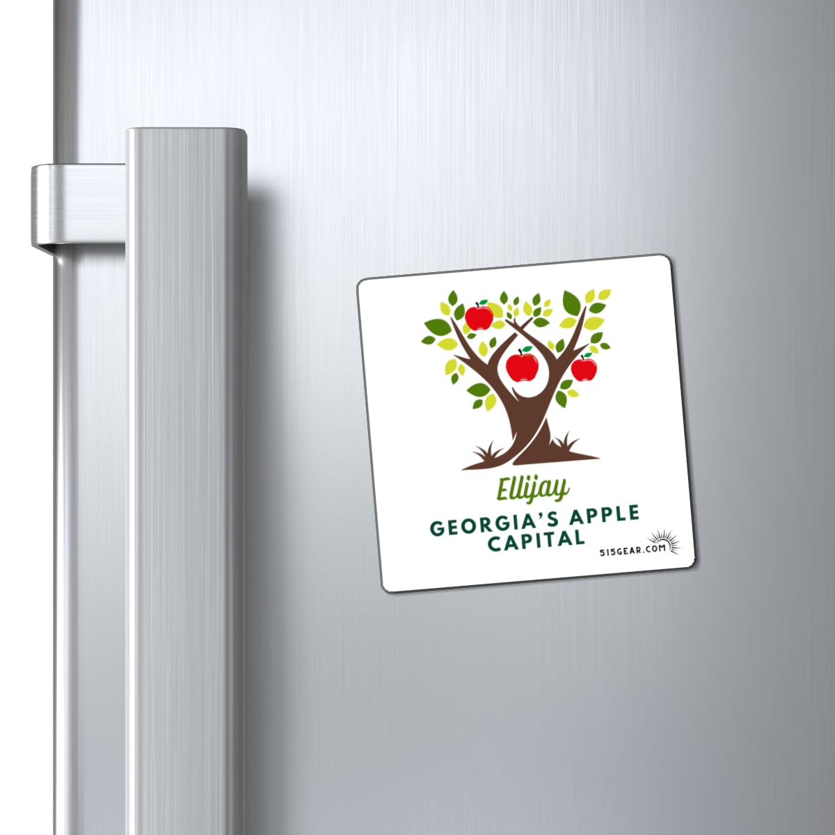 Refrigerator Magnet, by 515Gear.com | Ellijay, GA | Georgia's Apple Capital!