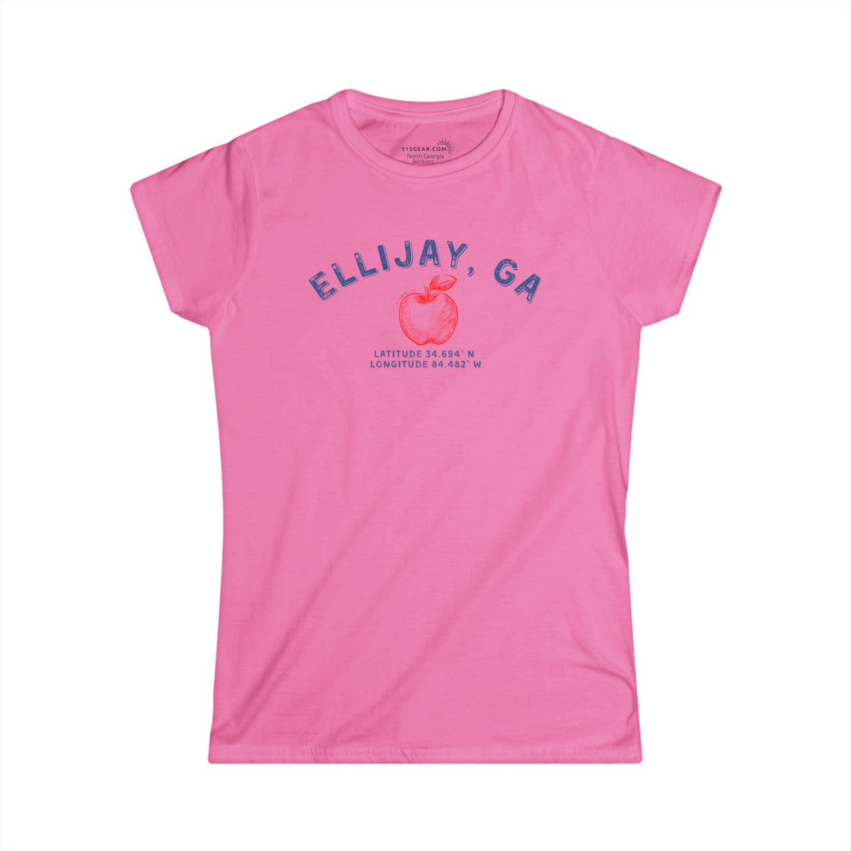 Women’s Softstyle "Ellijay Apple" Tee