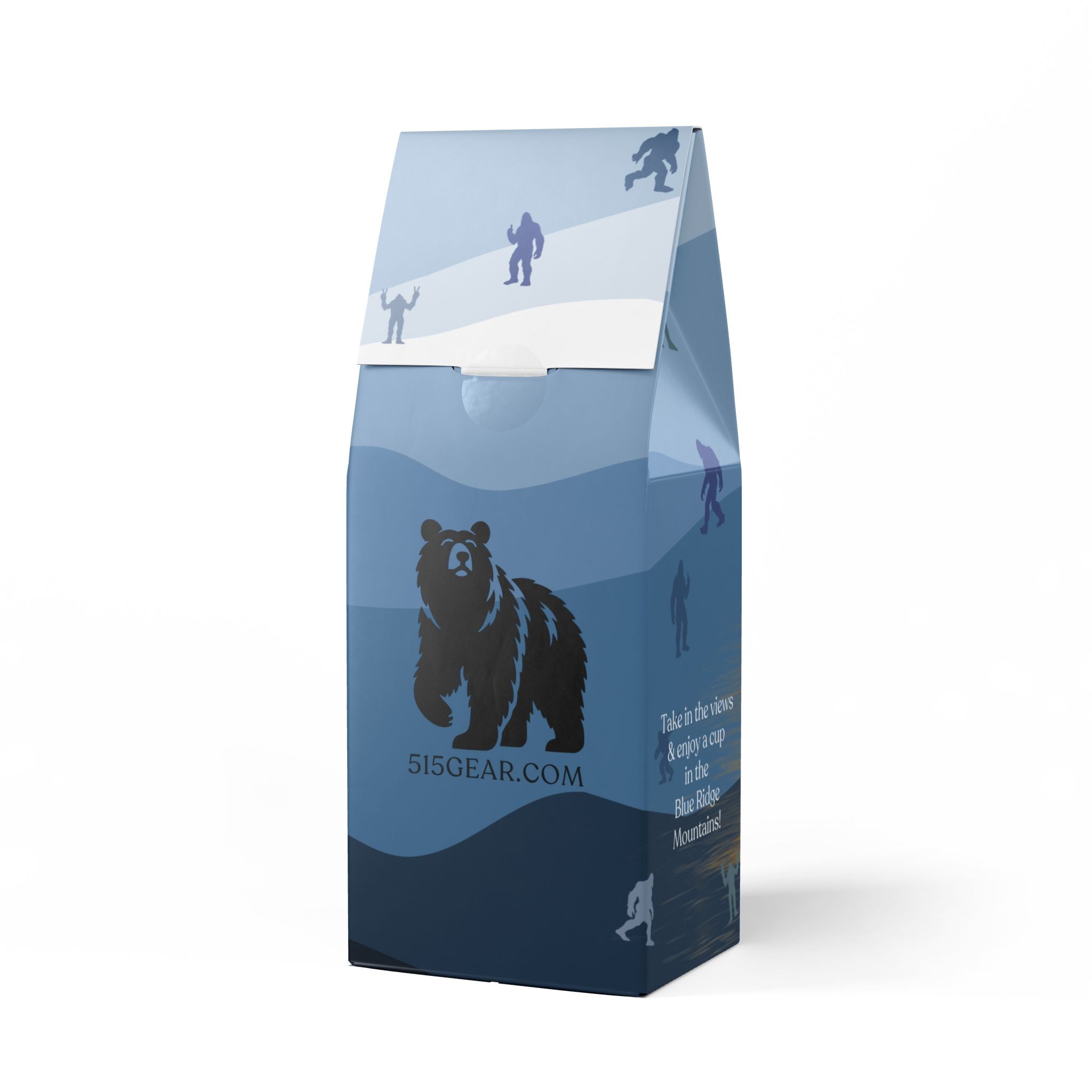 12 oz. Medium Dark Roast Coffee, whole bean or ground, Sasquatch Stomp! | by 515Gear.com | sourced from Central America!