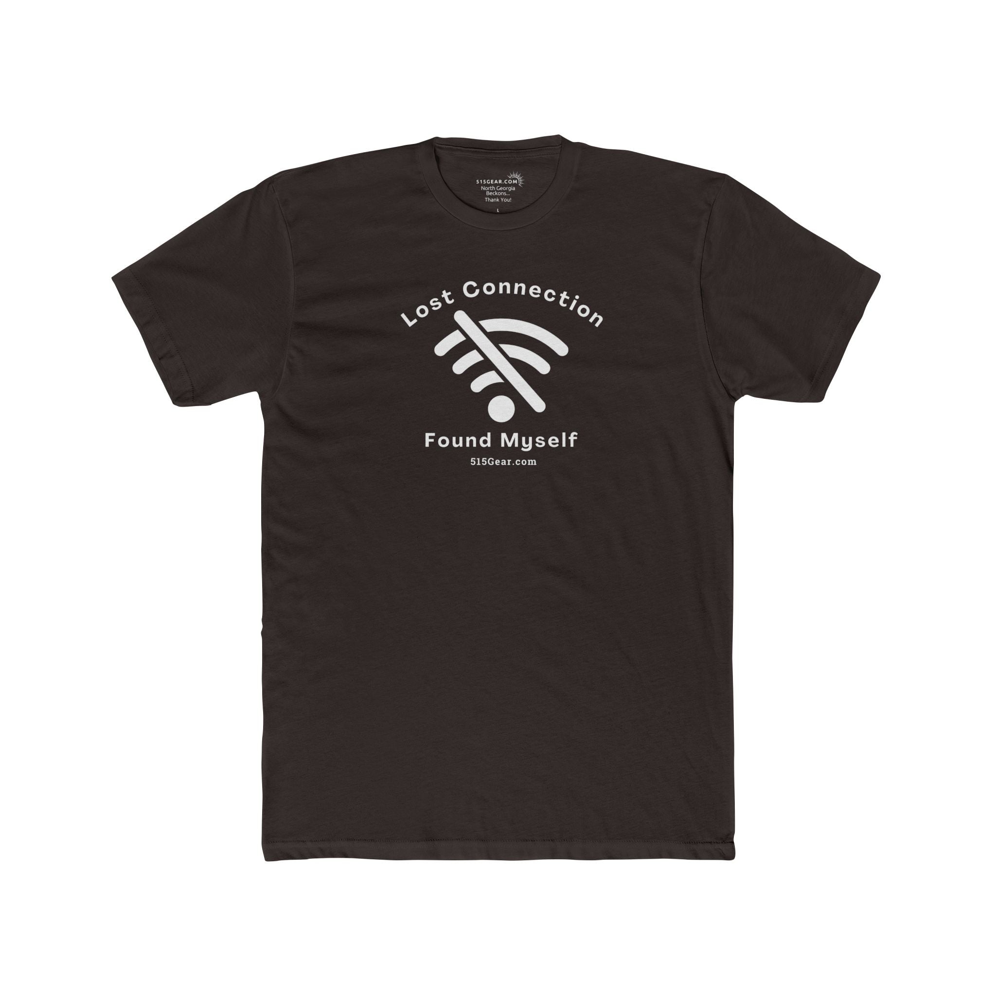 unisex adult t-shirt, offline is the new luxury | 515Gear.com | anyone love being off grid? North GA beckons