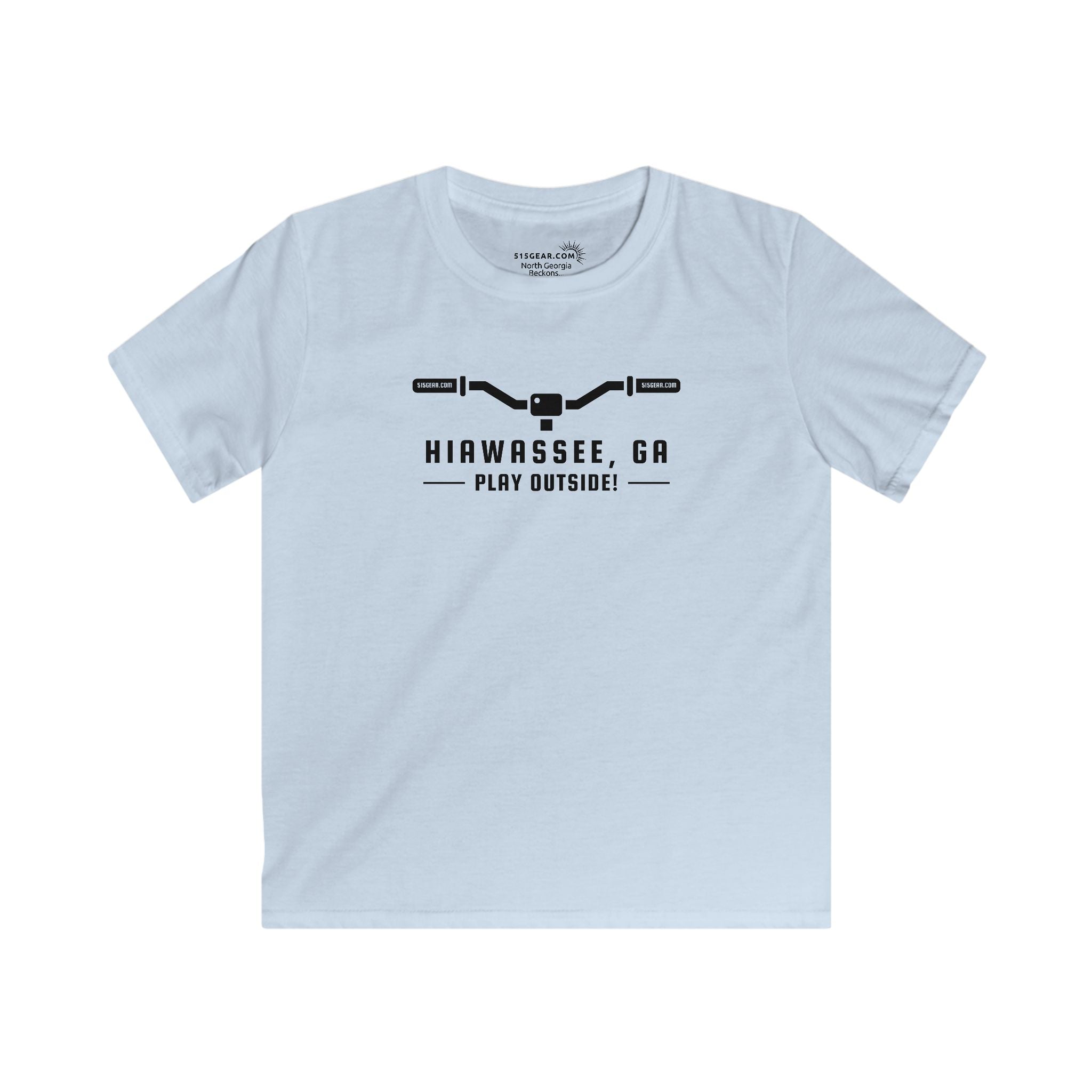 Kid’s T-Shirt, North GA biking, by 515Gear.com | Hiawassee, GA | Play Outside!
