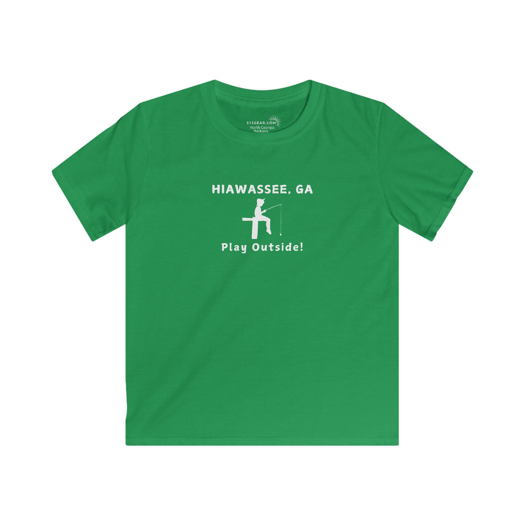 Kid’s T-Shirt, North GA Fishing Adventure by 515Gear.com | Hiawassee, GA | Play Outside!