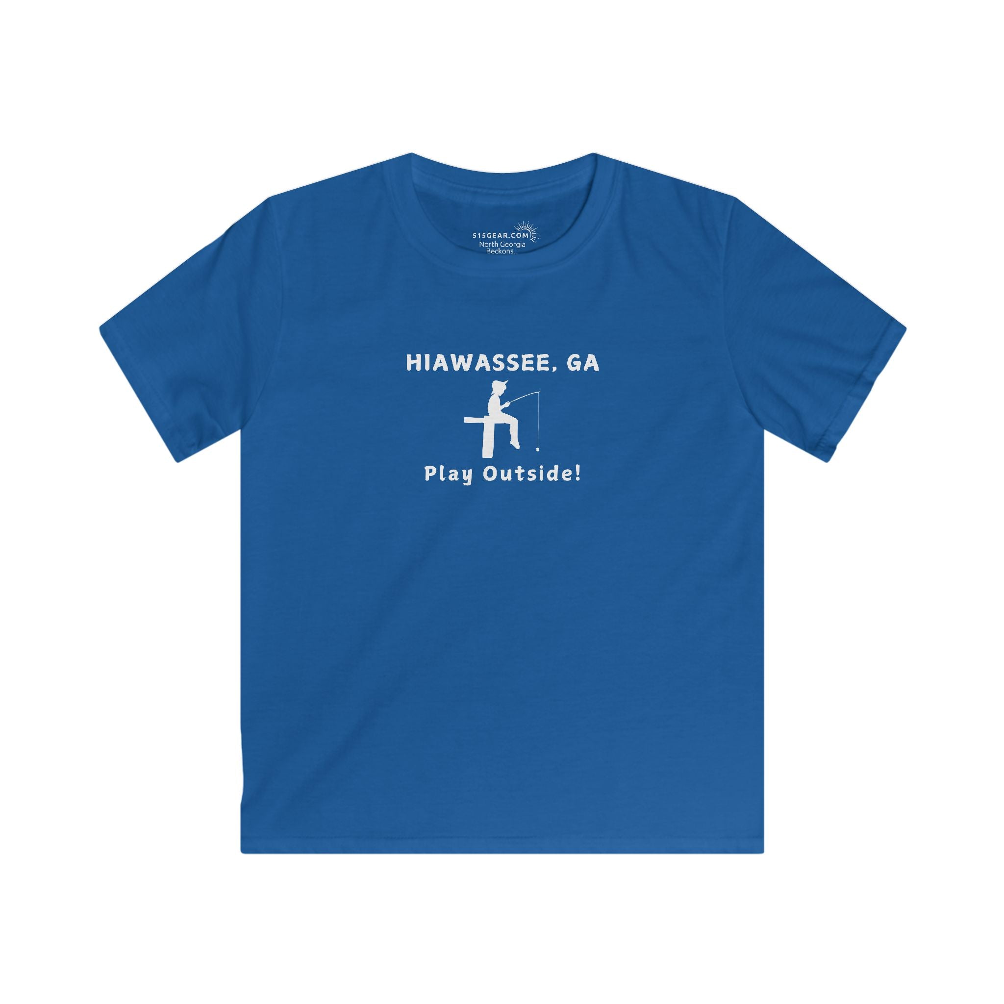 Kid’s T-Shirt, North GA Fishing Adventure by 515Gear.com | Hiawassee, GA | Play Outside!
