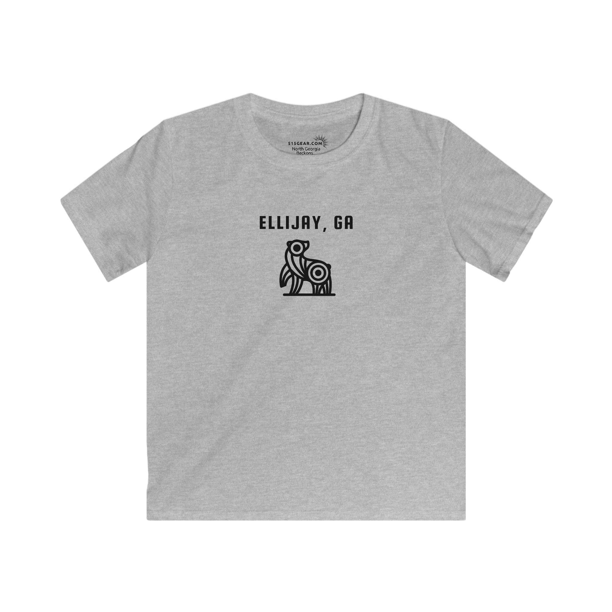 Ellijay, Georgia - Kids' Origami Bear T-Shirt