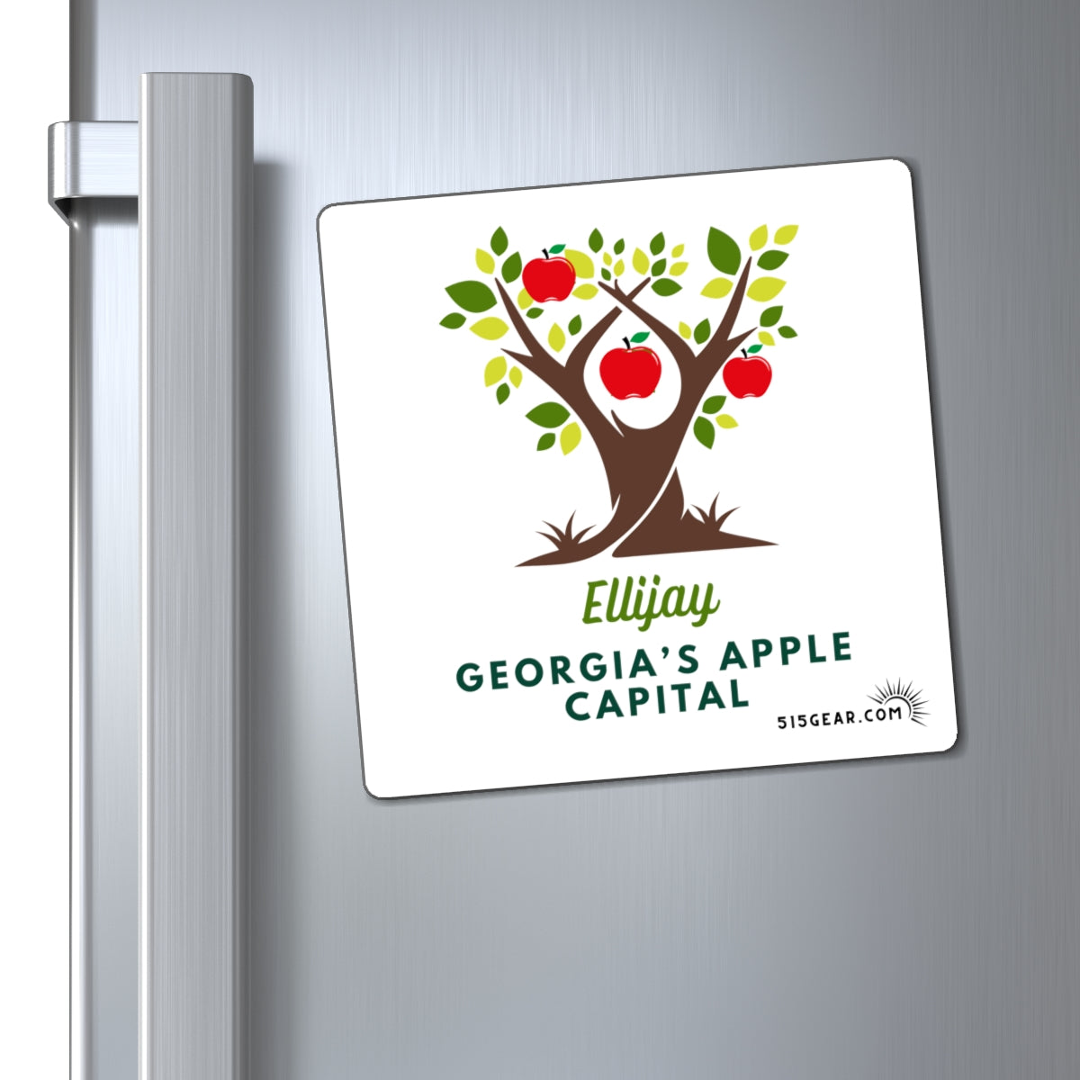 Refrigerator Magnet, by 515Gear.com | Ellijay, GA | Georgia's Apple Capital!