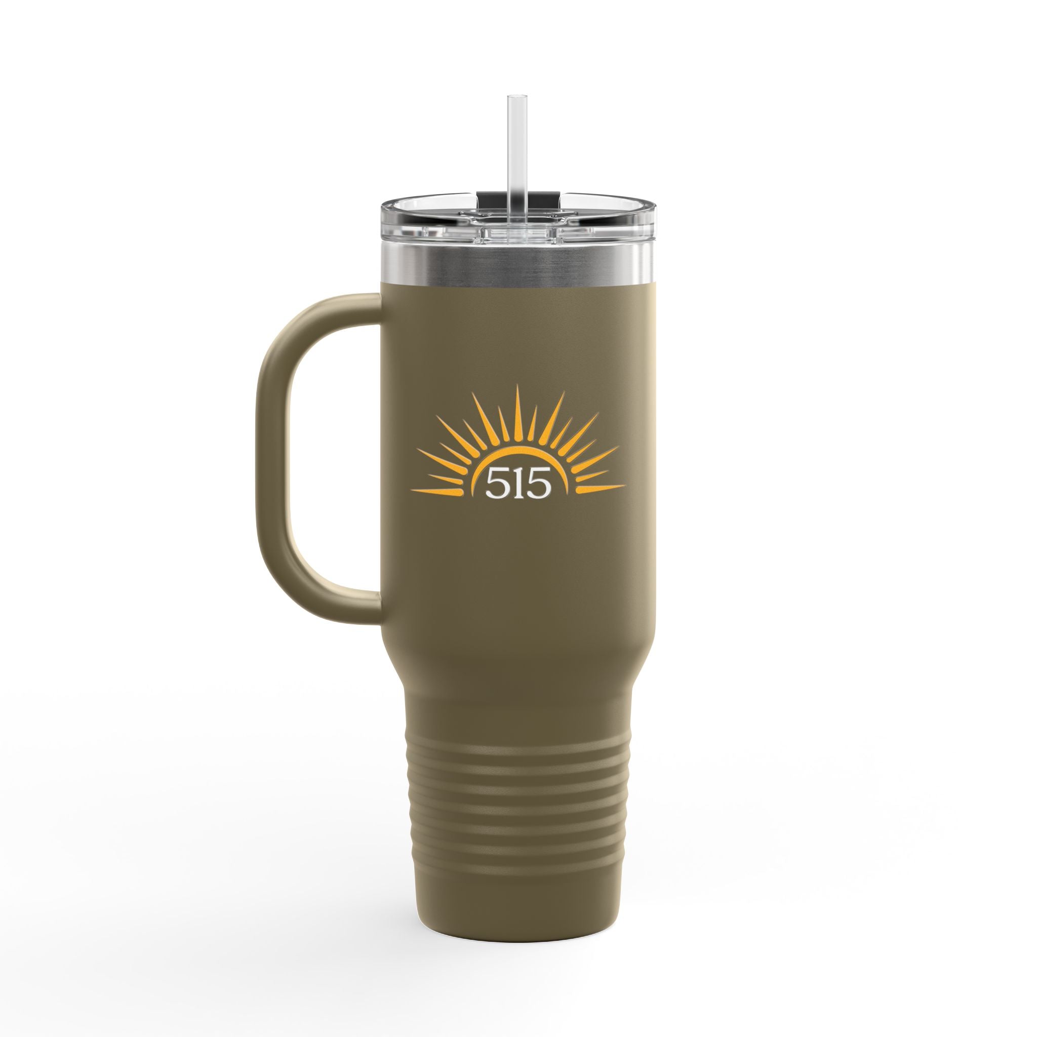 40 oz Travel Mug, 515 Sunshine Graphic | by 515Gear.com | Soak up the Sun!