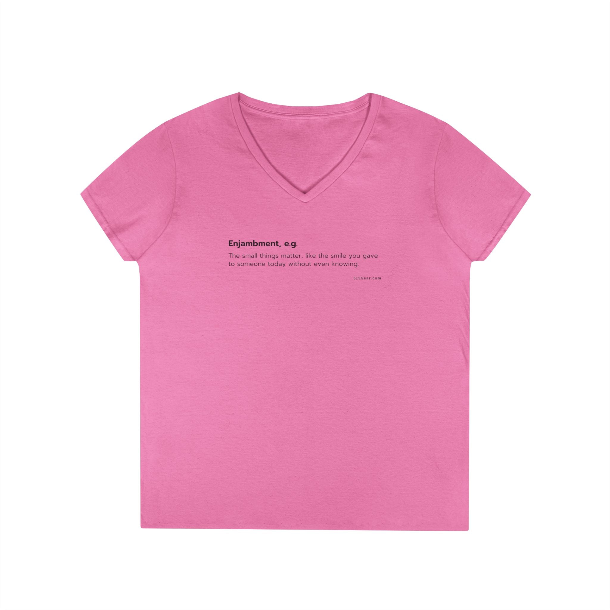 women's t-shirt, word play | 515Gear.com | the small things matter