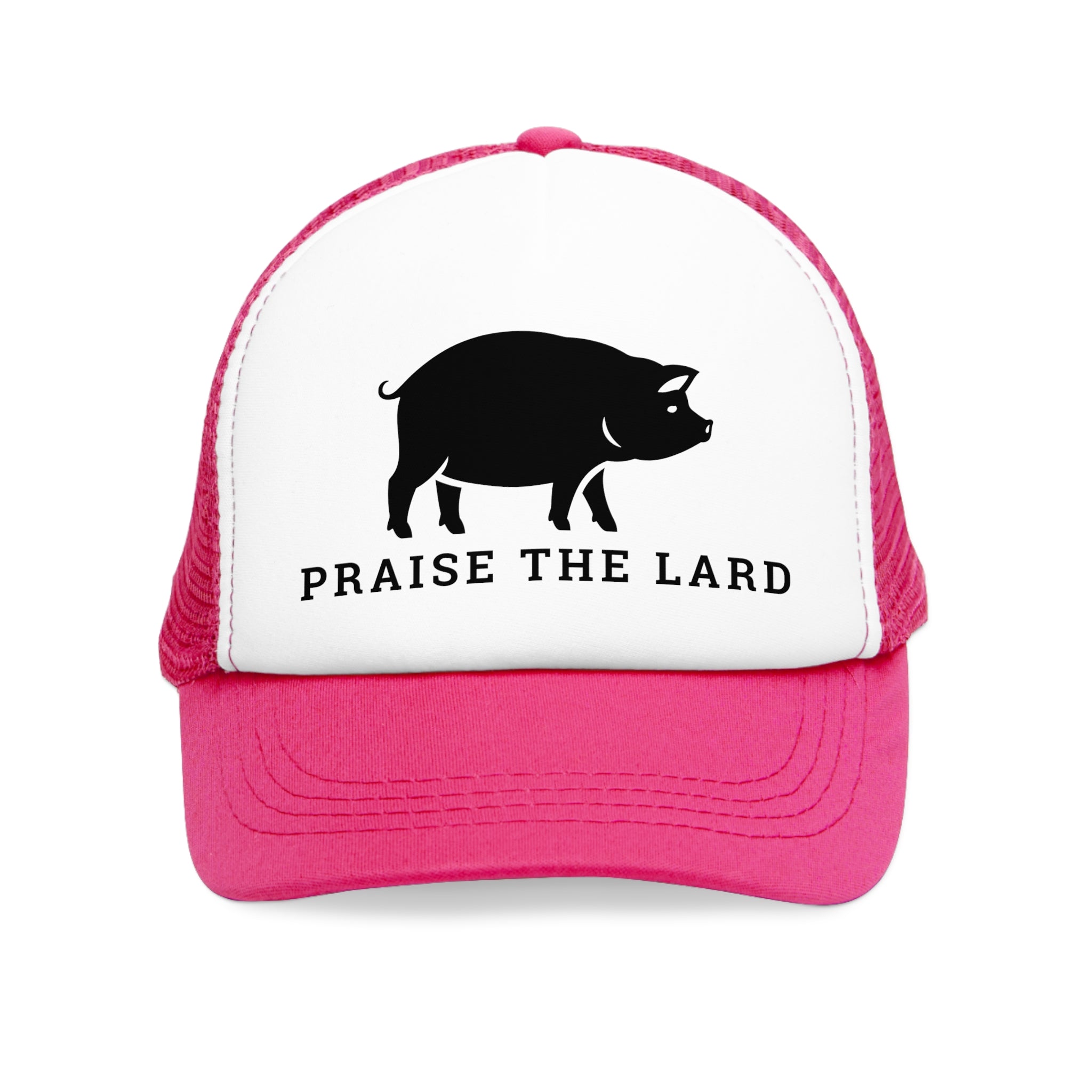 Trucker cap, Praise the Lard Design, by 515Gear.com | Hiawassee, GA | When Pigs Fly