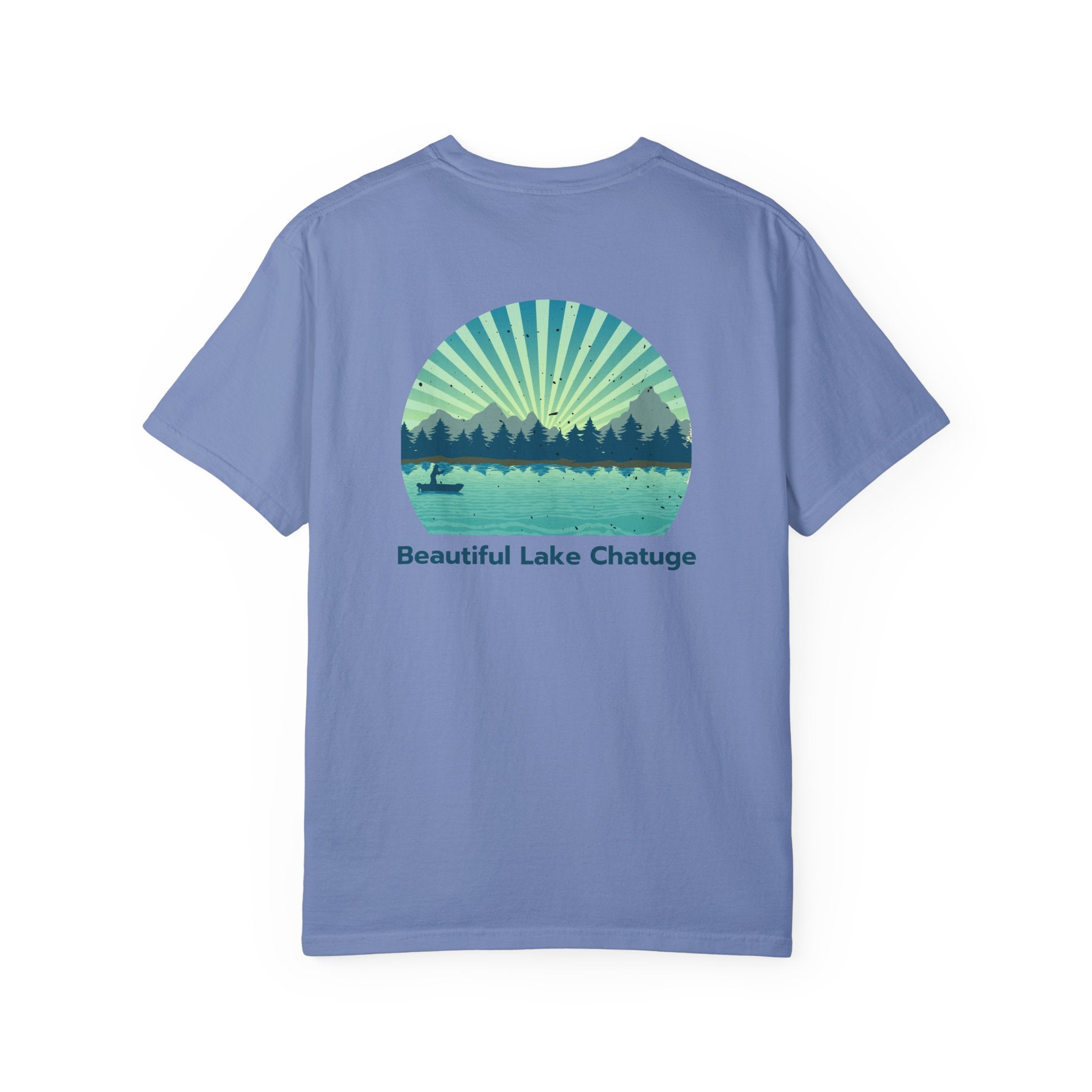 Unisex Adult T-shirt, Lake Chatuge, by 515Gear.com | Hiawassee, GA | Swim, Boat, Fish!