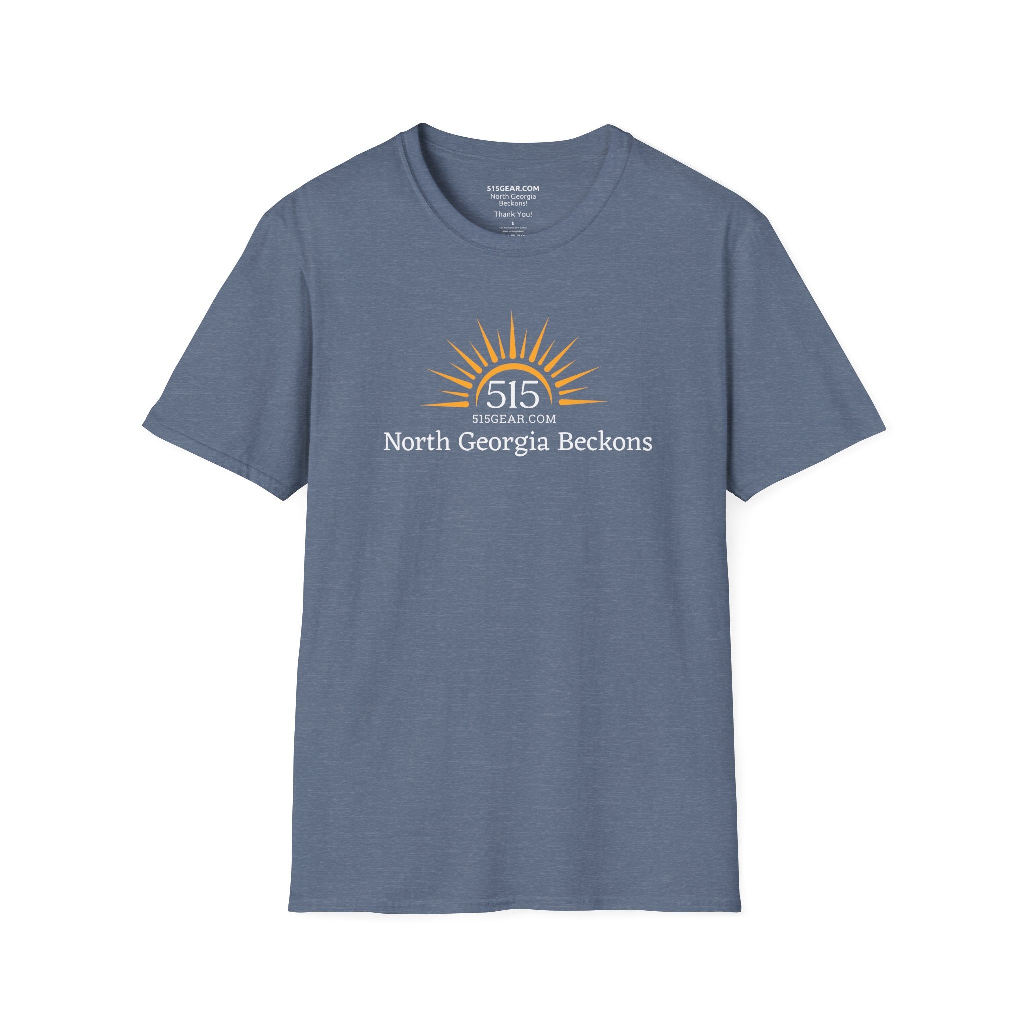 Unisex Adult T-shirt, 515 Sunshine Design | by 515Gear.com | North Georgia Beckons!