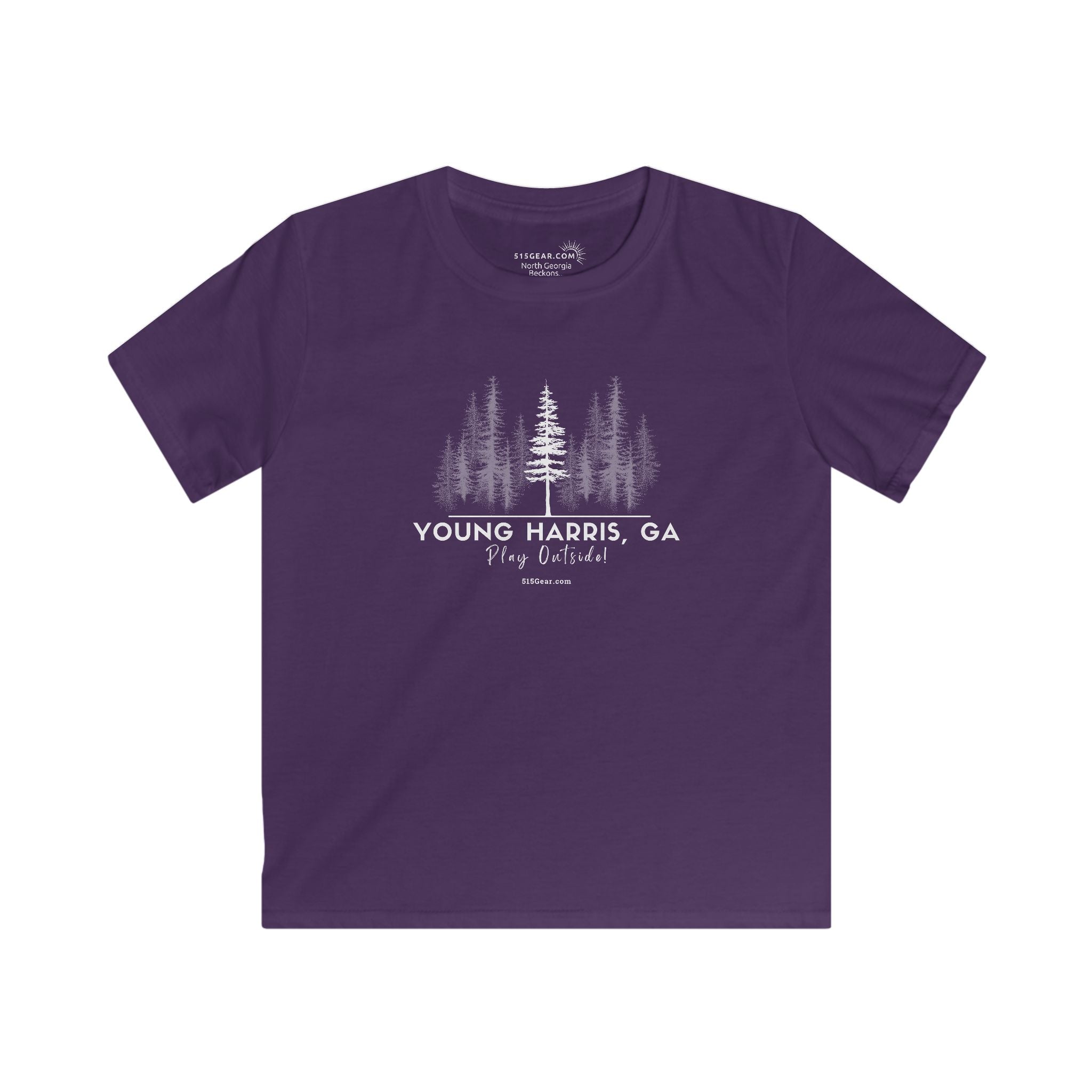 Kid’s T-Shirt, North GA Forest Adventure by 515Gear.com | Young Harris, GA | Play Outside!