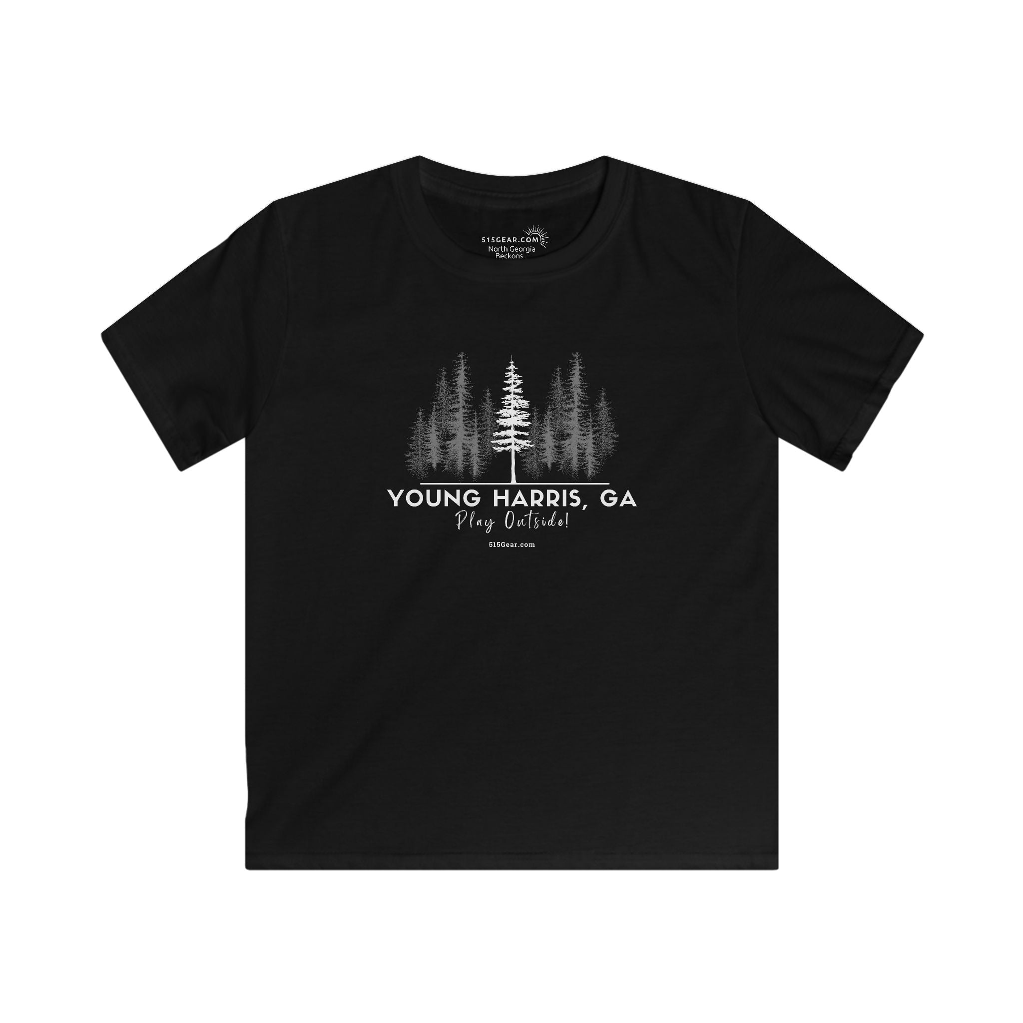 Kid’s T-Shirt, North GA Forest Adventure by 515Gear.com | Young Harris, GA | Play Outside!