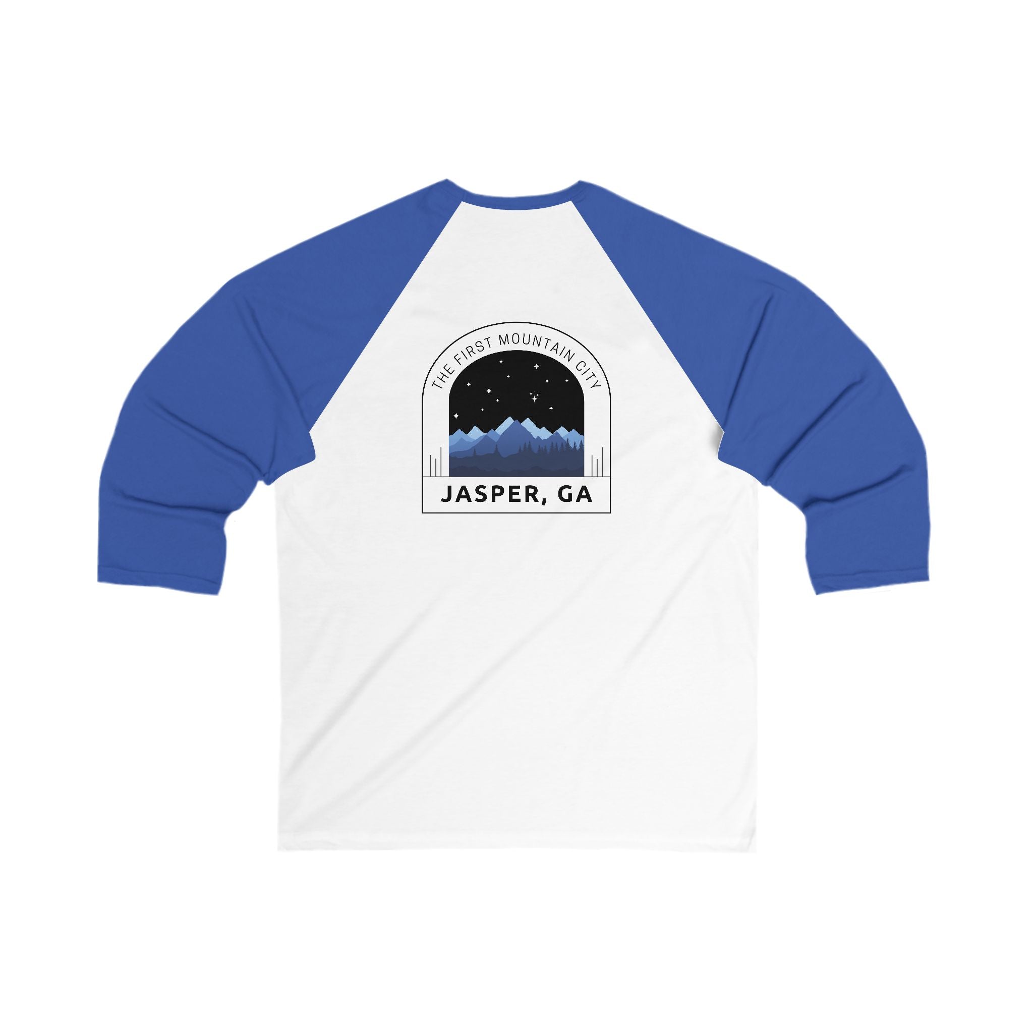 3/4 sleeve T-shirts, 30143 logo by 515Gear.com | Jasper, GA | There's no crying in baseball!