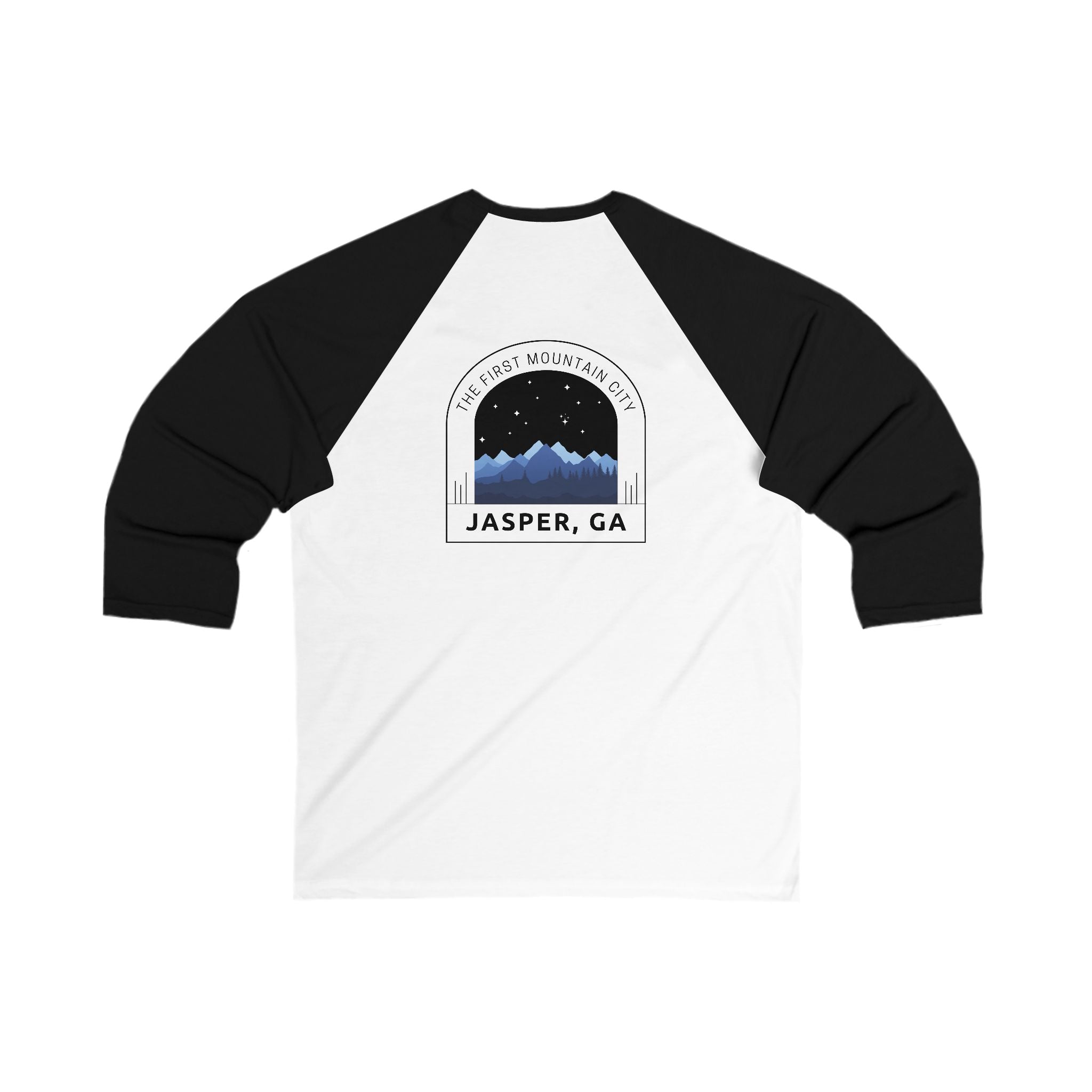 3/4 sleeve T-shirts, 30143 logo by 515Gear.com | Jasper, GA | There's no crying in baseball!