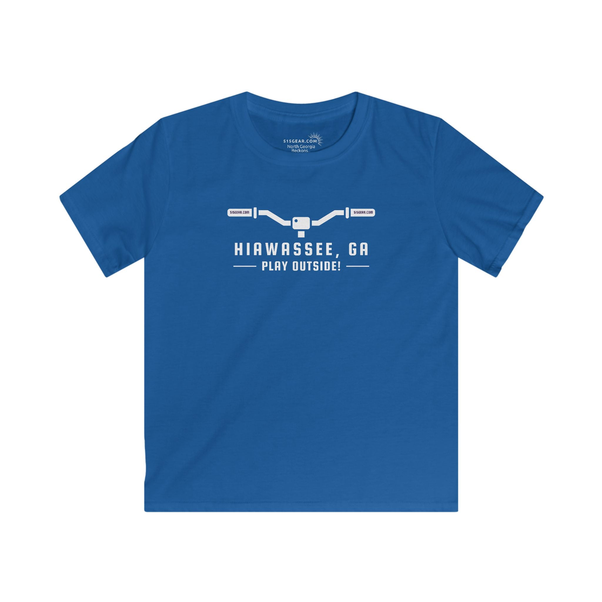 Kid’s T-Shirt, North GA biking, by 515Gear.com | Hiawassee, GA | Play Outside!