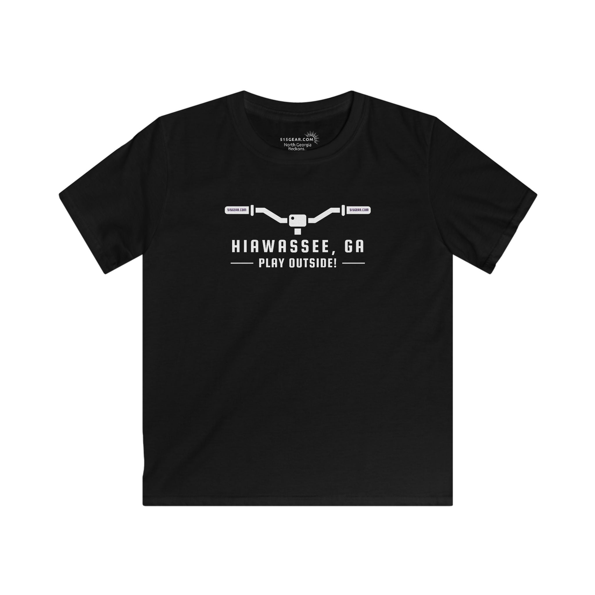 Kid’s T-Shirt, North GA biking, by 515Gear.com | Hiawassee, GA | Play Outside!