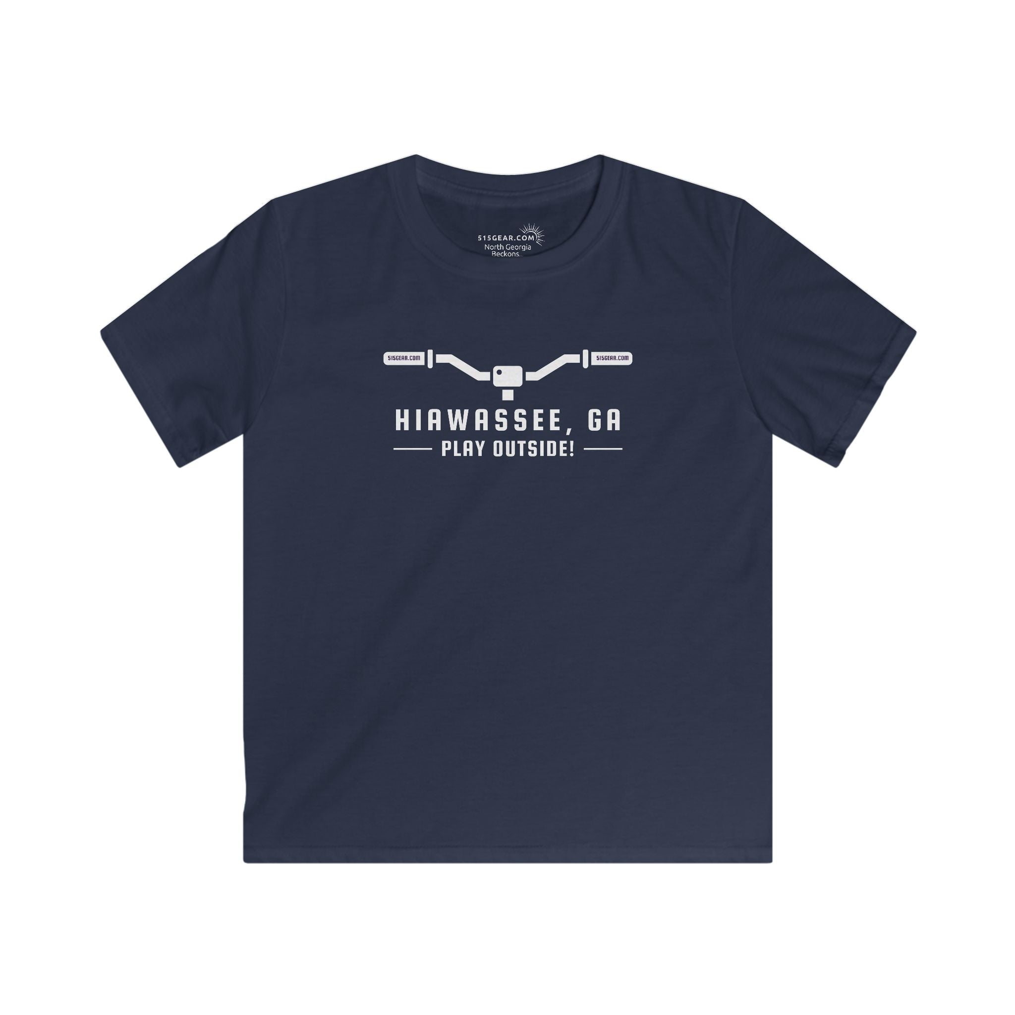 Kid’s T-Shirt, North GA biking, by 515Gear.com | Hiawassee, GA | Play Outside!